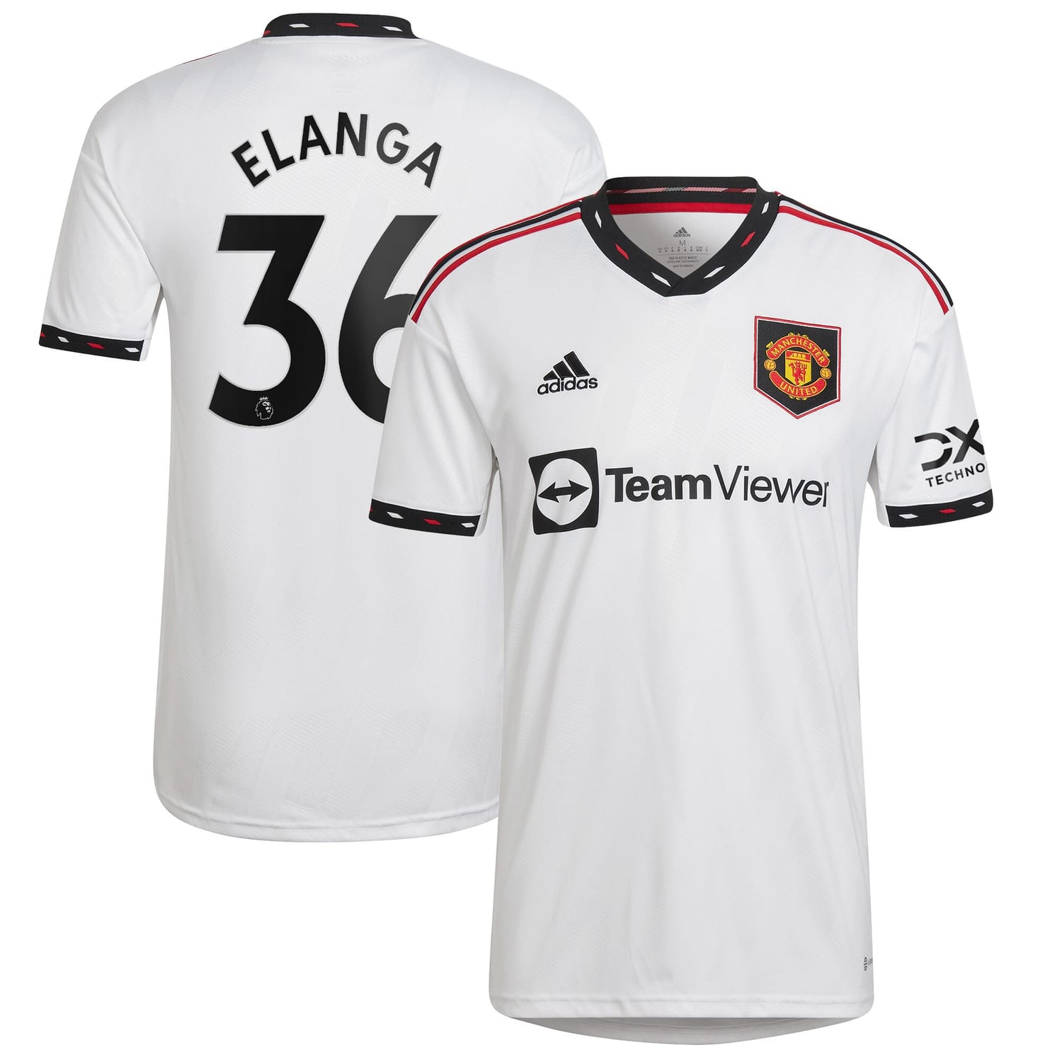 Premier League Manchester United Away Jersey Shirt 2022-23 player Anthony Elanga 36 printing for Men
