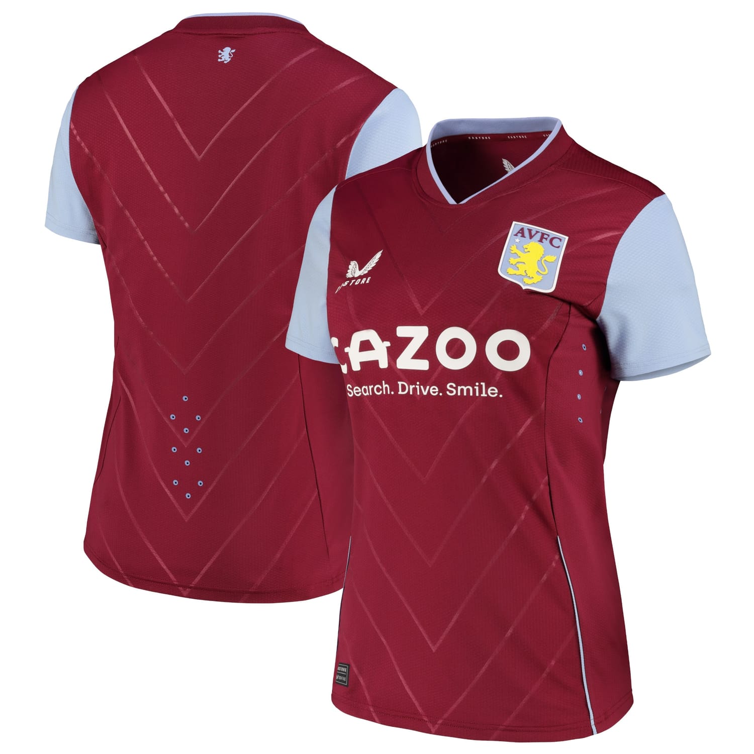 Premier League Aston Villa Home Pro Jersey Shirt 2022-23 for Women