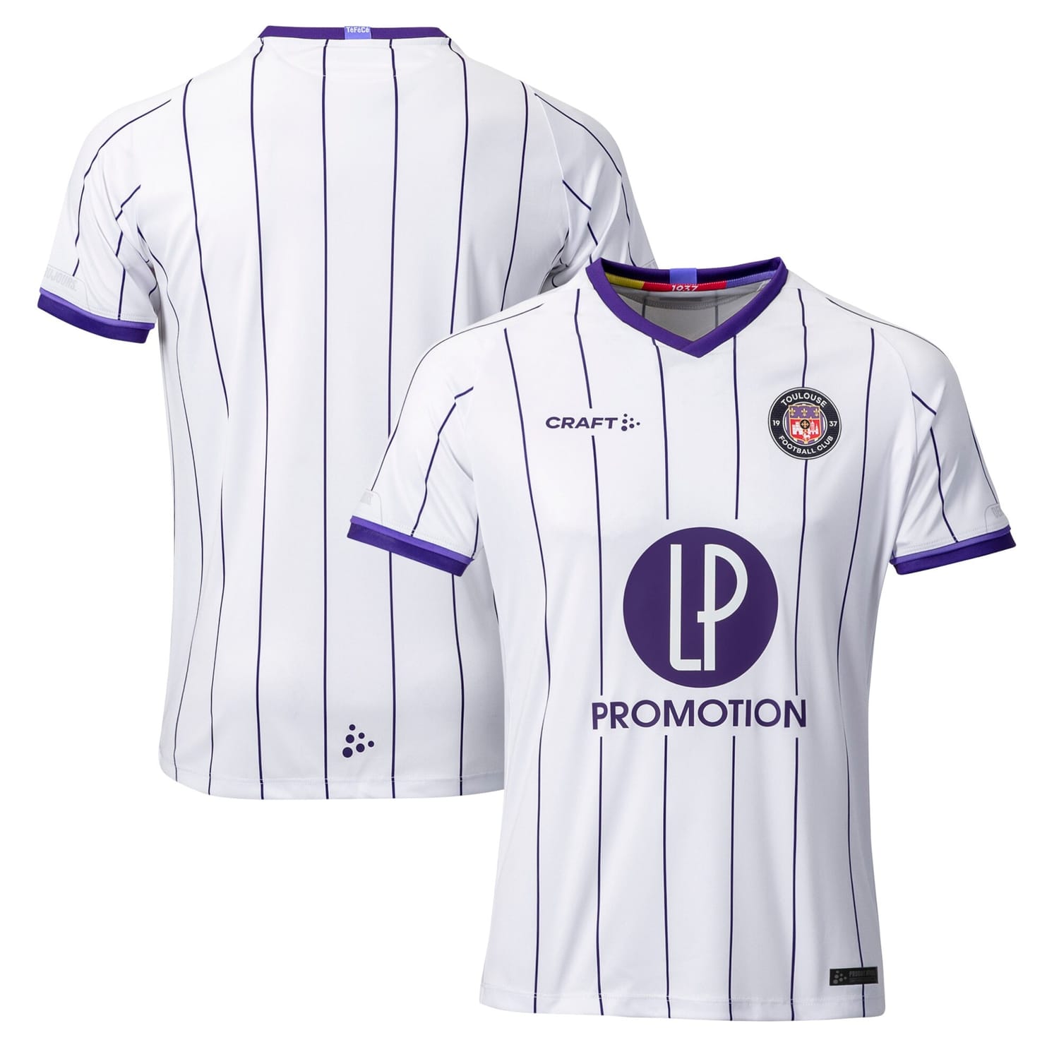 Ligue 1 Toulouse Home Jersey Shirt 2022-23 for Women