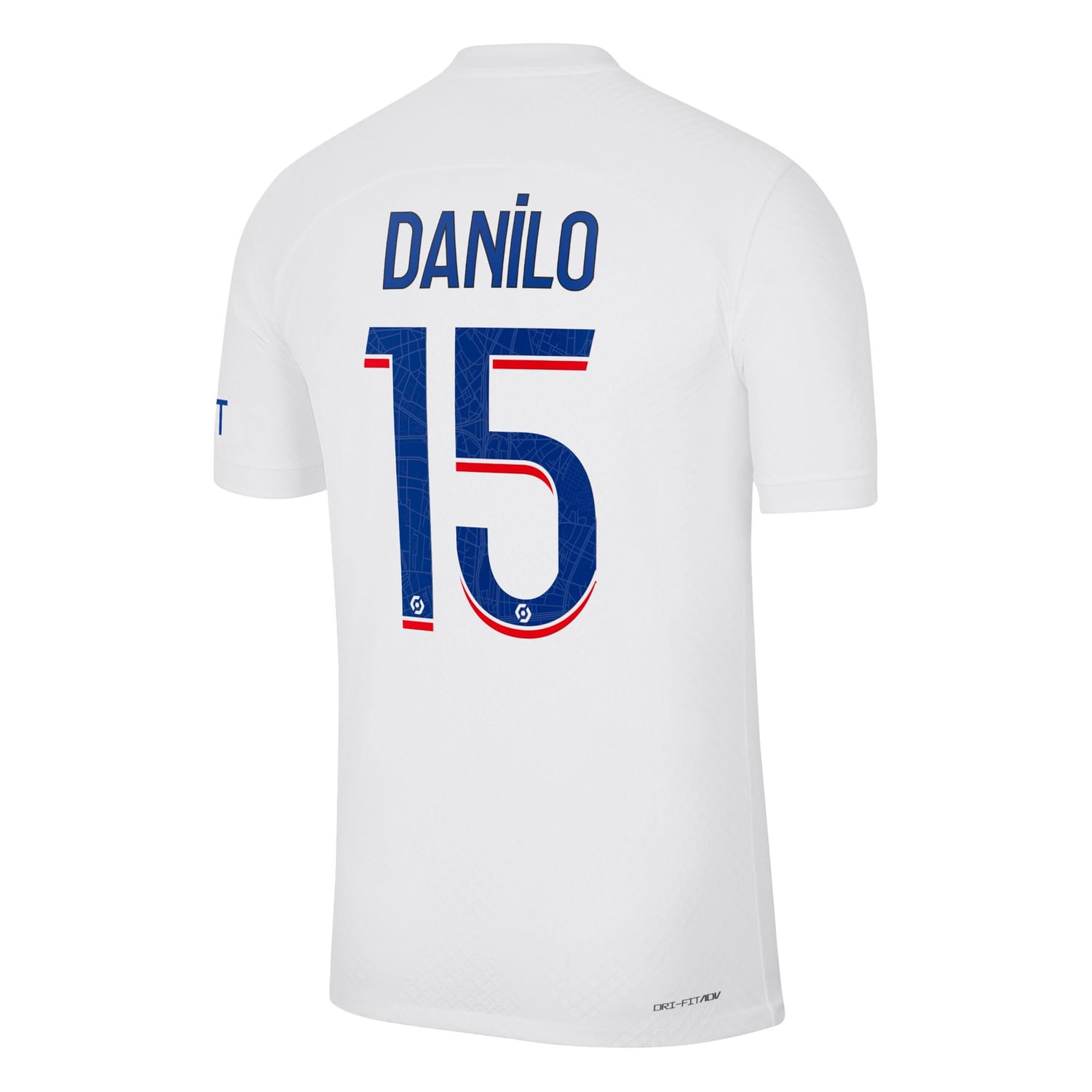 Ligue 1 Paris Saint-Germain Third Authentic Jersey Shirt 2022-23 player Danilo Pereira 15 printing for Men