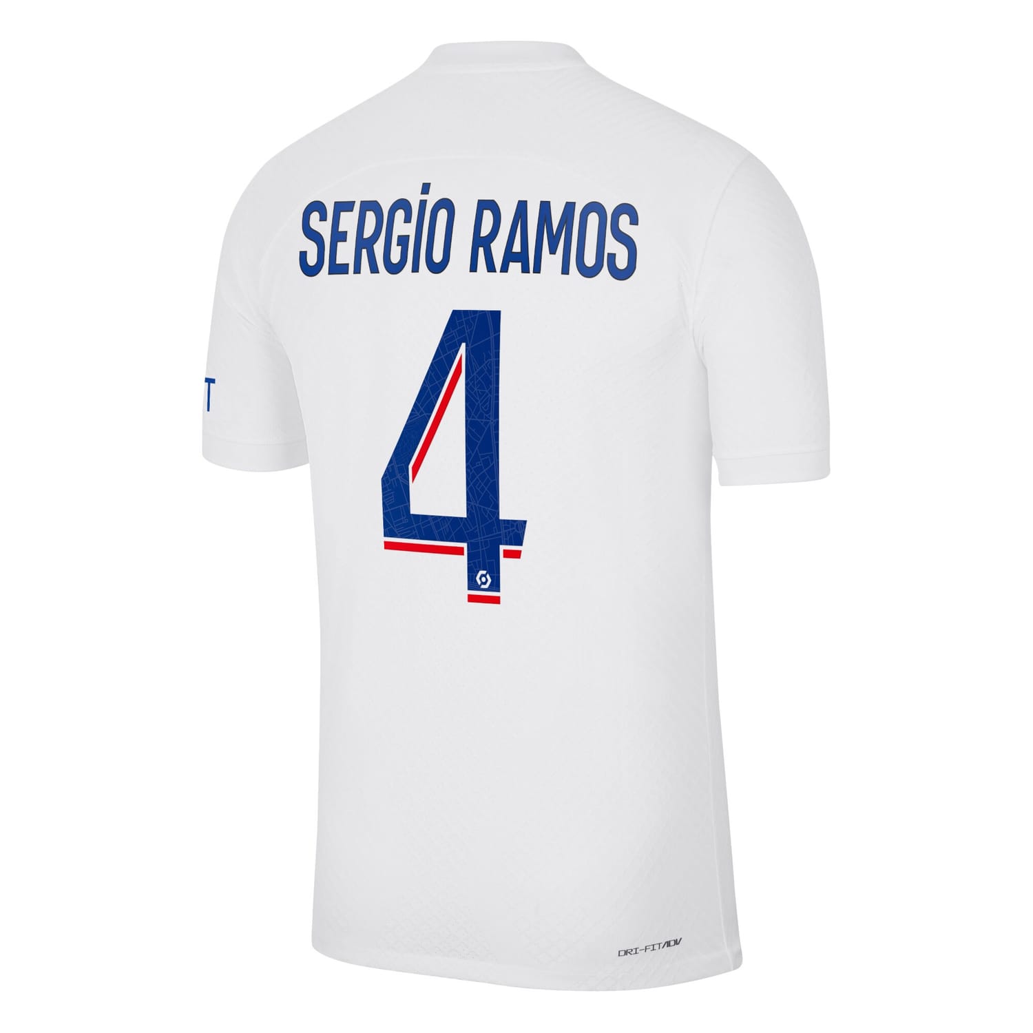 Ligue 1 Paris Saint-Germain Third Authentic Jersey Shirt 2022-23 player Sergio Ramos 4 printing for Men