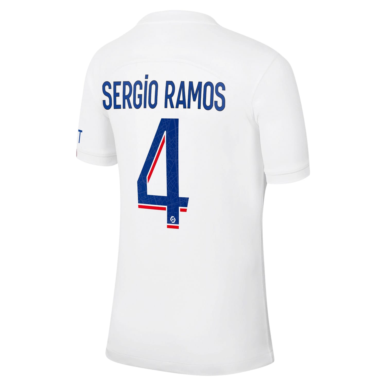 Ligue 1 Paris Saint-Germain Third Jersey Shirt 2022-23 player Sergio Ramos 4 printing for Men