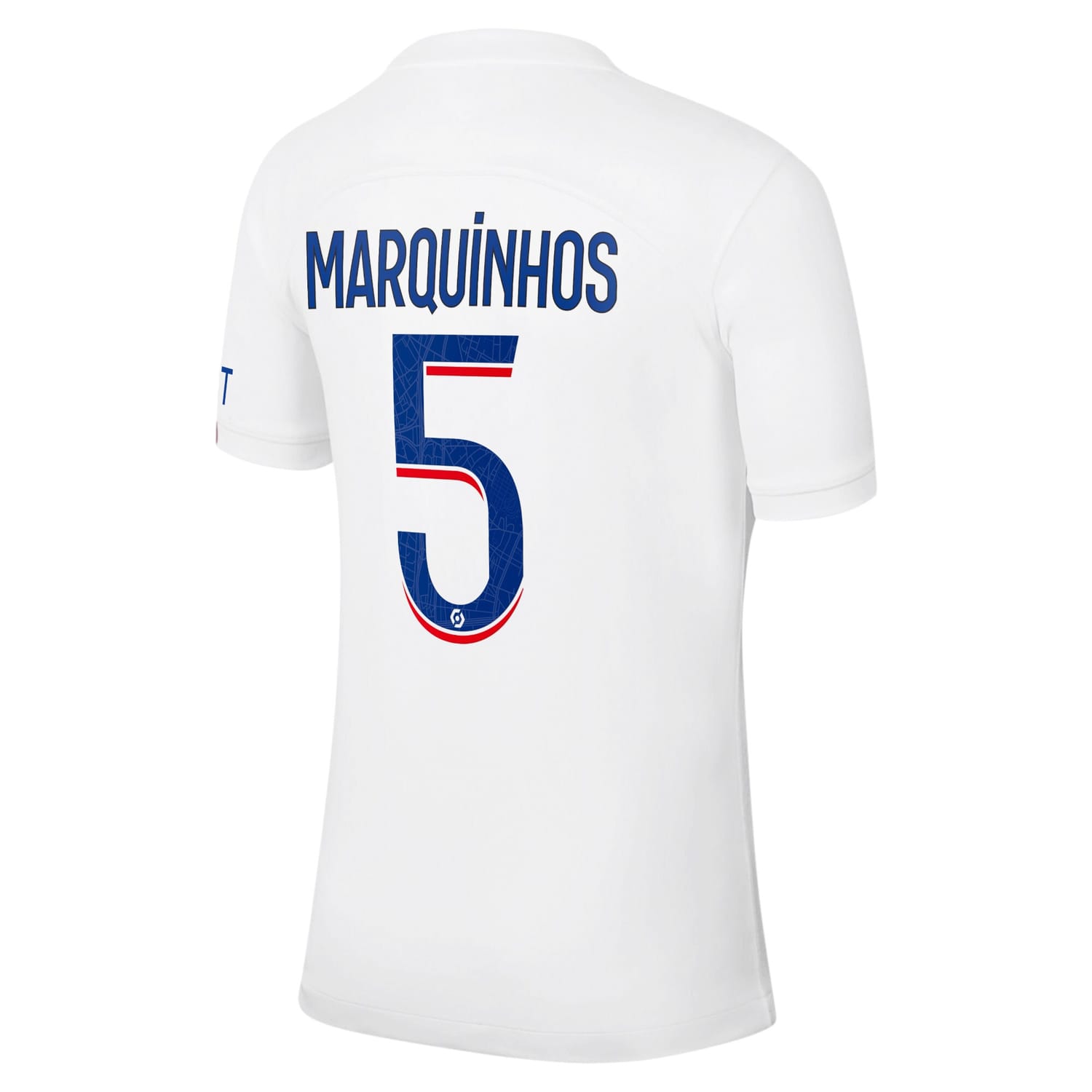 Ligue 1 Paris Saint-Germain Third Jersey Shirt 2022-23 player Marquinhos 5 printing for Men
