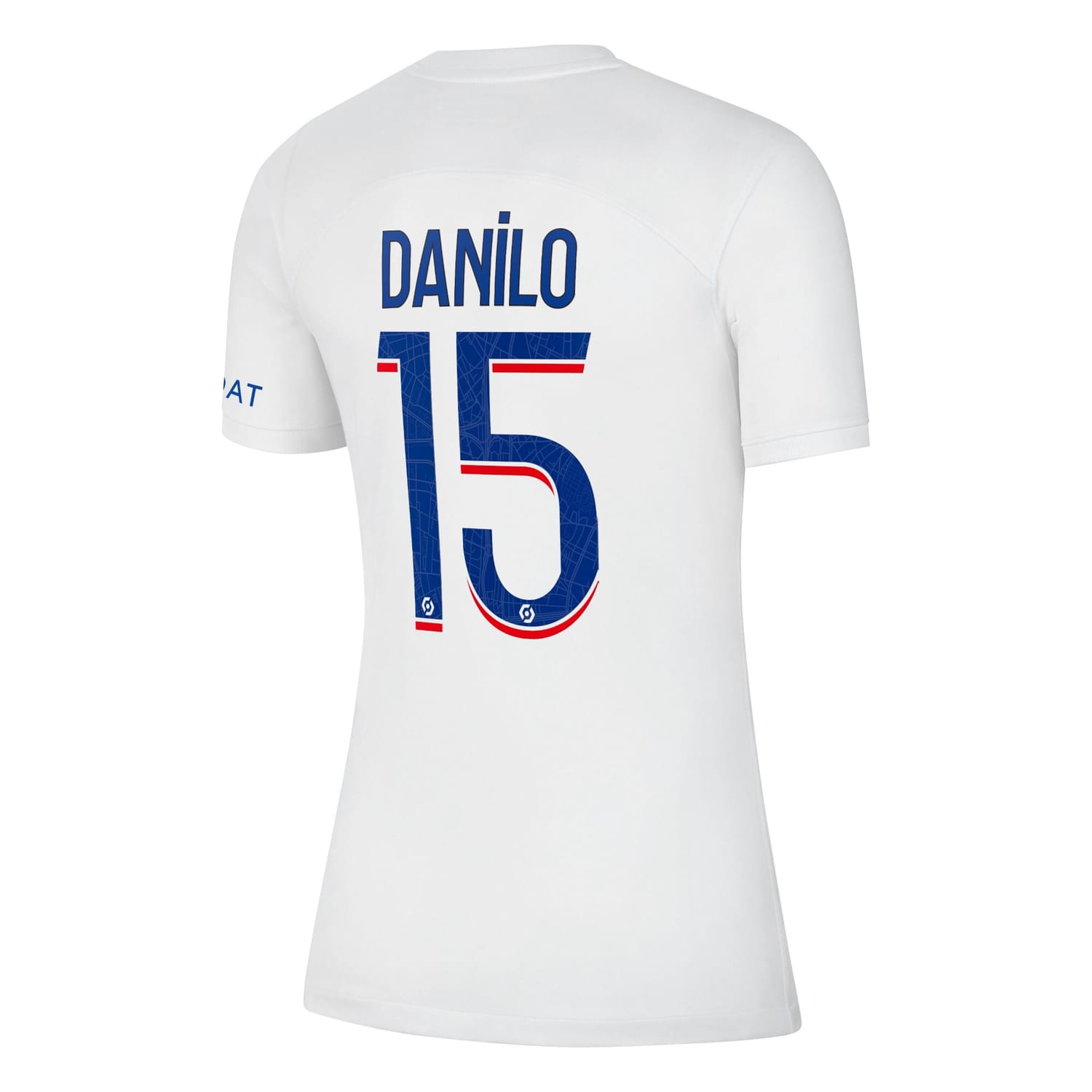 Ligue 1 Paris Saint-Germain Third Jersey Shirt 2022-23 player Danilo Pereira 15 printing for Women