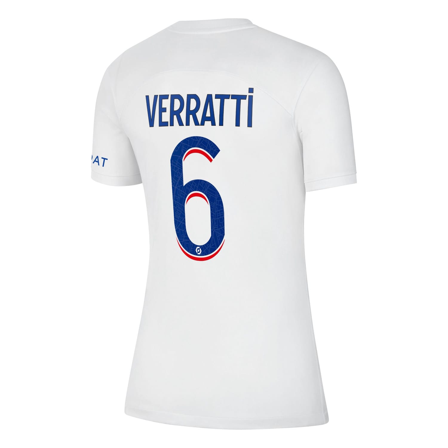 Ligue 1 Paris Saint-Germain Third Jersey Shirt 2022-23 player Marco Verratti 6 printing for Women