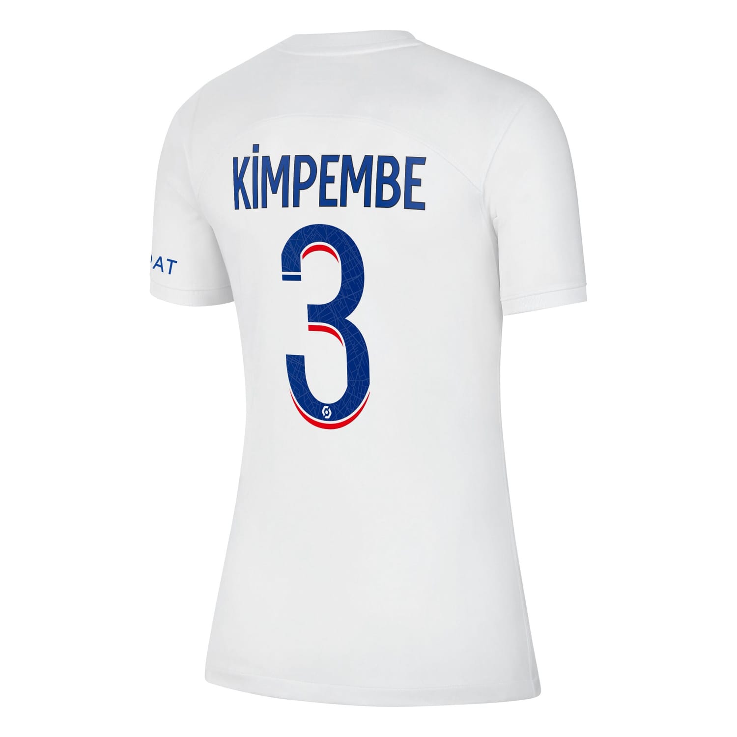 Ligue 1 Paris Saint-Germain Third Jersey Shirt 2022-23 player Presnel Kimpembe 3 printing for Women