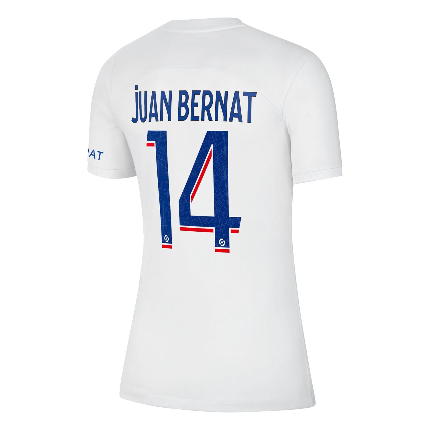 Ligue 1 Paris Saint-Germain Third Jersey Shirt 2022-23 player Juan Bernat 14 printing for Women