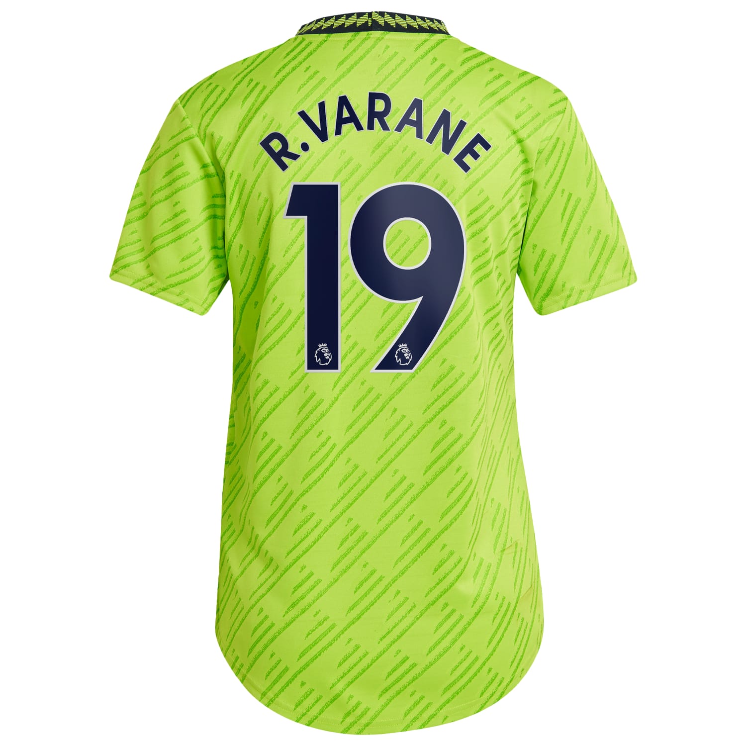 Premier League Manchester United Third Authentic Jersey Shirt 2022-23 player Raphael Varane 19 printing for Women