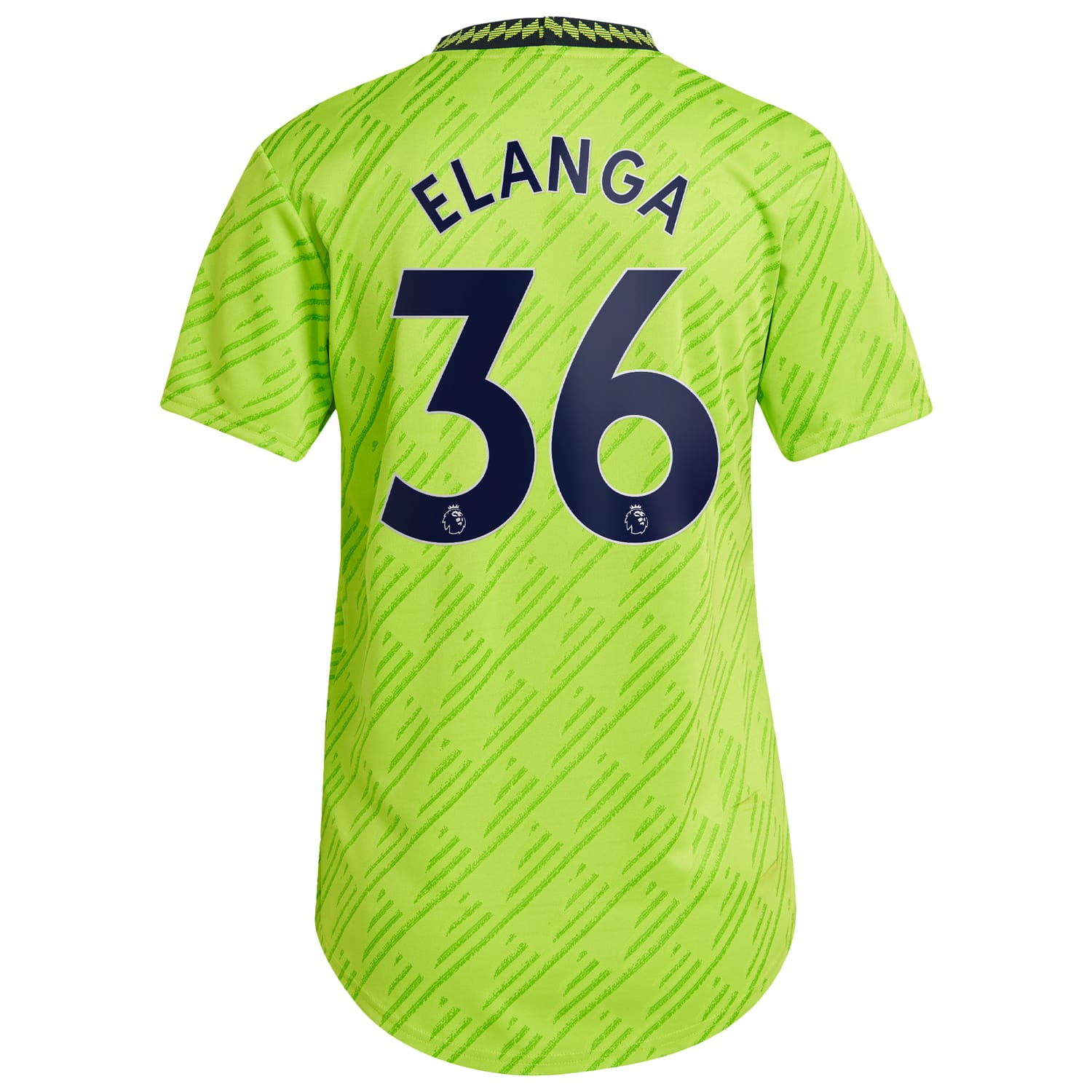 Premier League Manchester United Third Authentic Jersey Shirt 2022-23 player Anthony Elanga 36 printing for Women