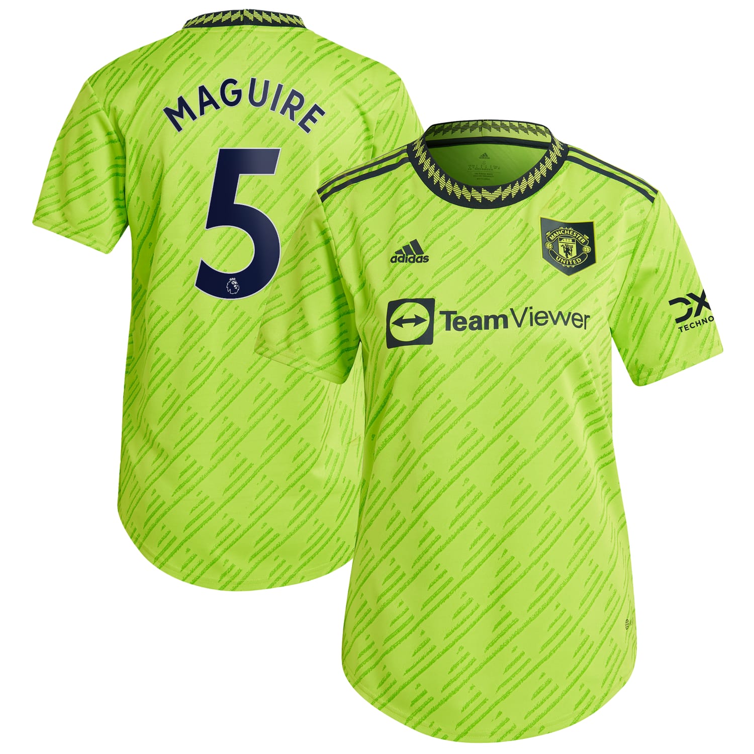 Premier League Manchester United Third Authentic Jersey Shirt 2022-23 player Harry Maguire 5 printing for Women