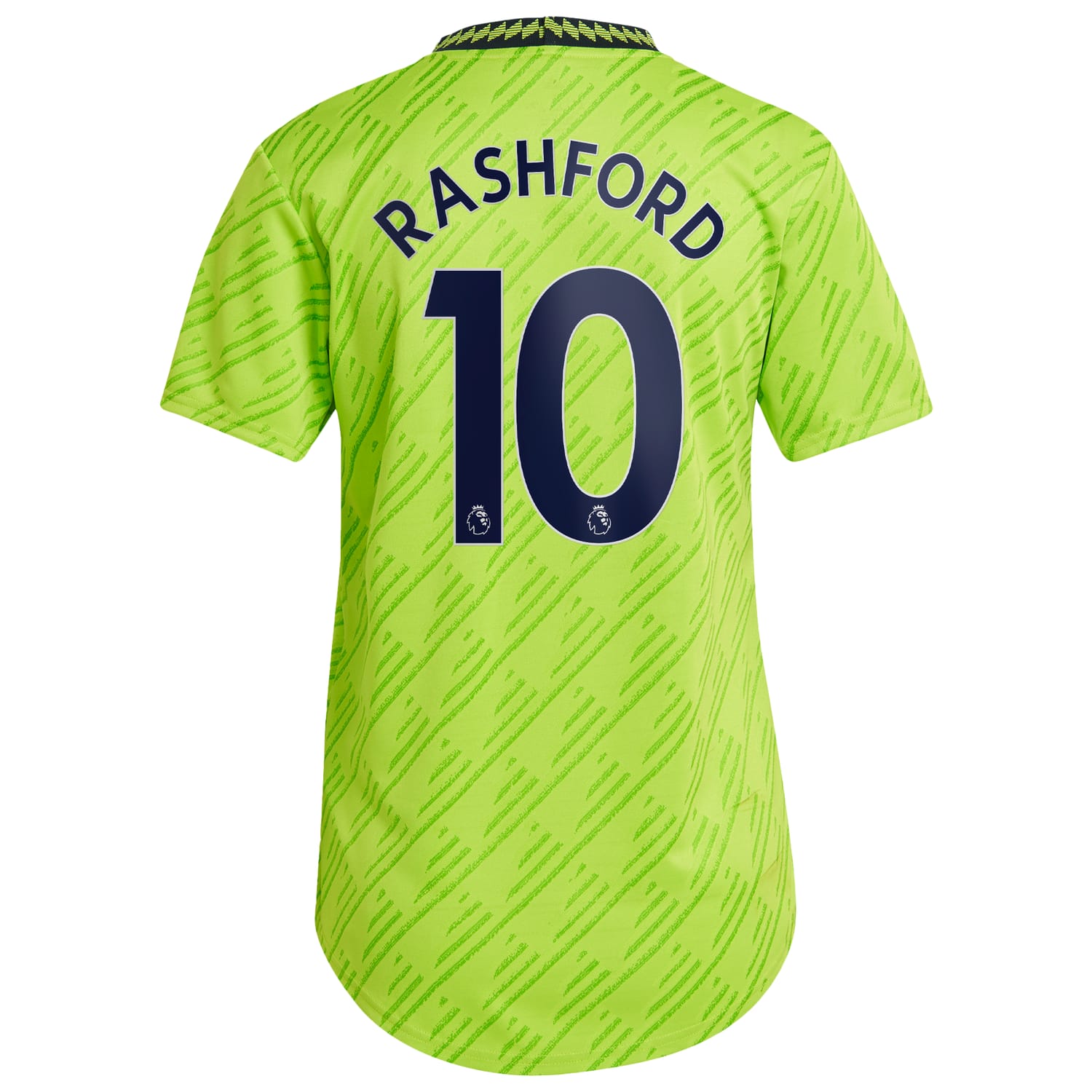 Premier League Manchester United Third Authentic Jersey Shirt 2022-23 player Marcus Rashford 10 printing for Women