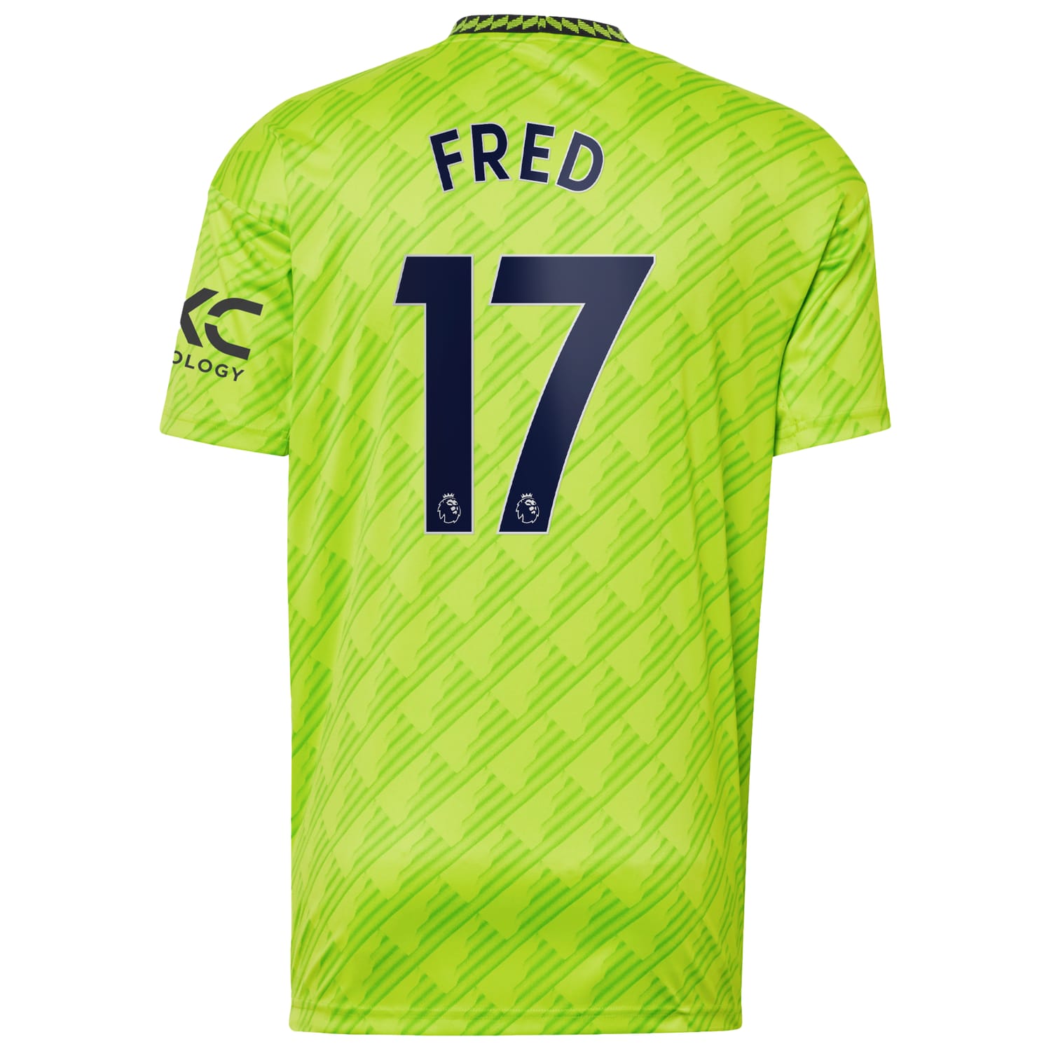 Premier League Manchester United Third Jersey Shirt 2022-23 player Fred 17 printing for Men