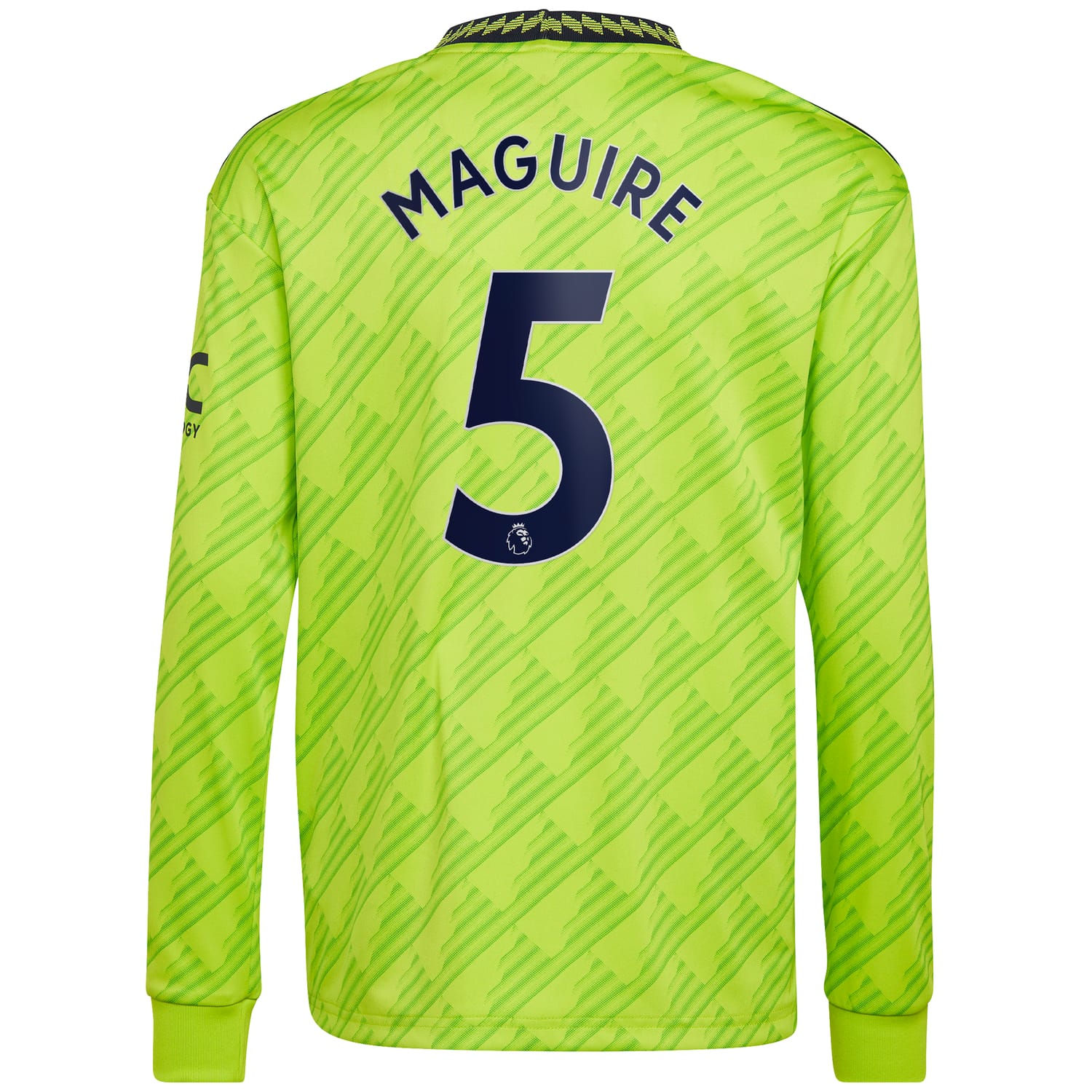Premier League Manchester United Third Jersey Shirt Long Sleeve 2022-23 player Harry Maguire 5 printing for Men