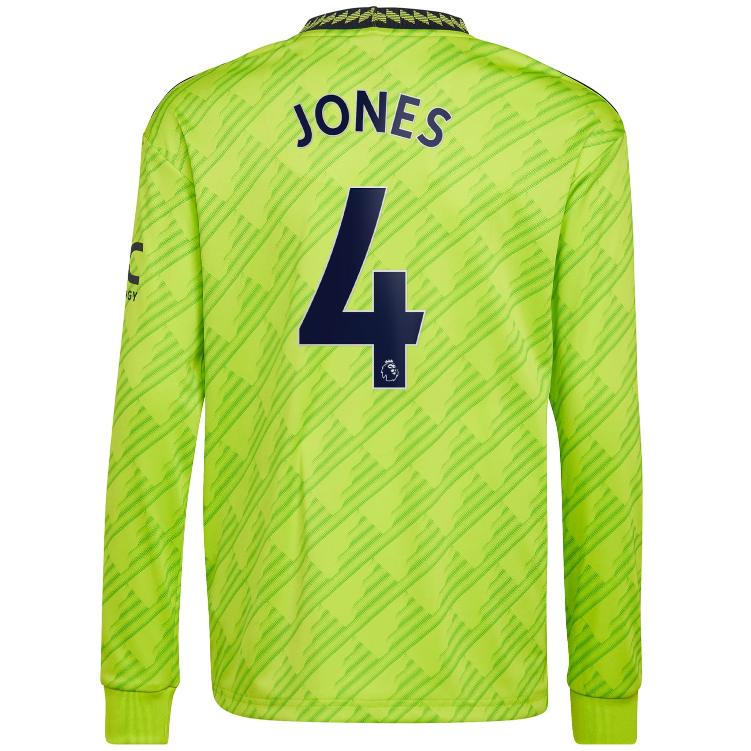 Premier League Manchester United Third Jersey Shirt Long Sleeve 2022-23 player Phil Jones 4 printing for Men