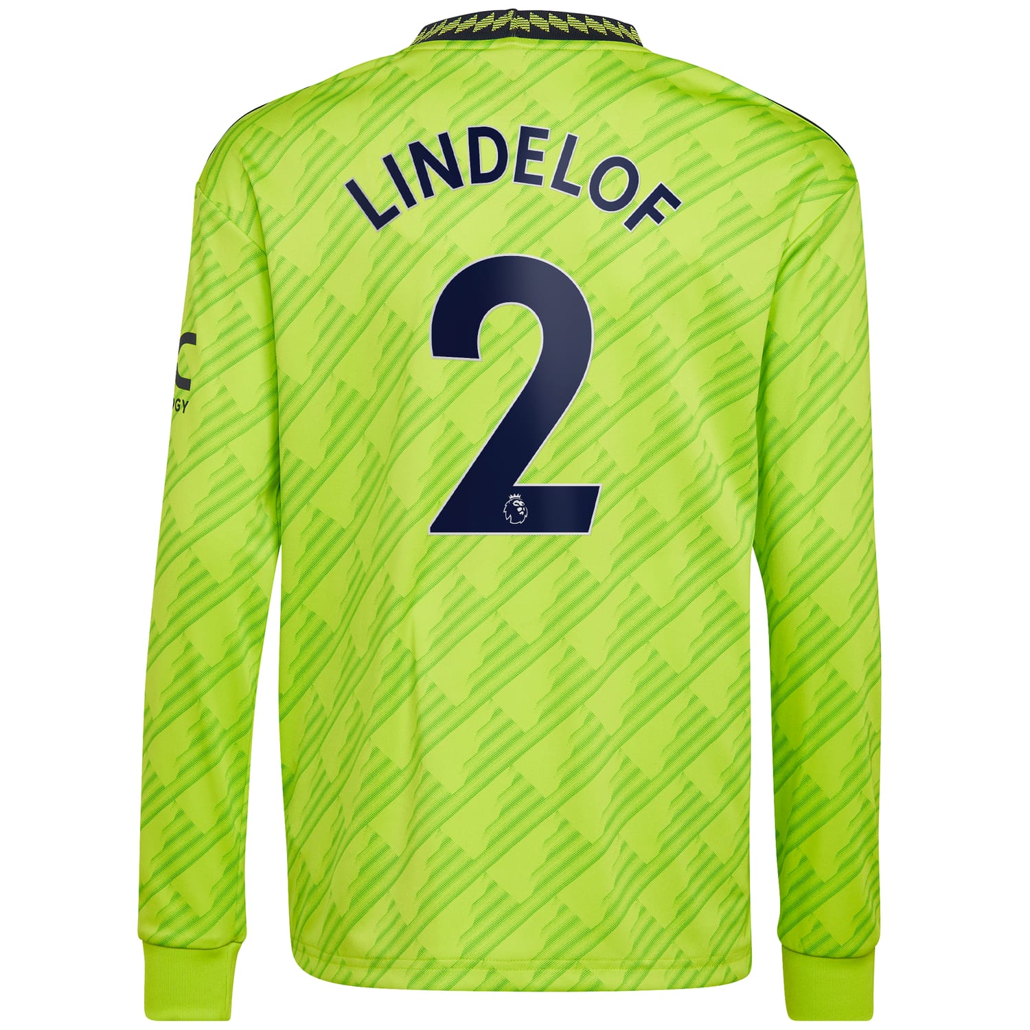 Premier League Manchester United Third Jersey Shirt Long Sleeve 2022-23 player Victor Lindelöf 2 printing for Men