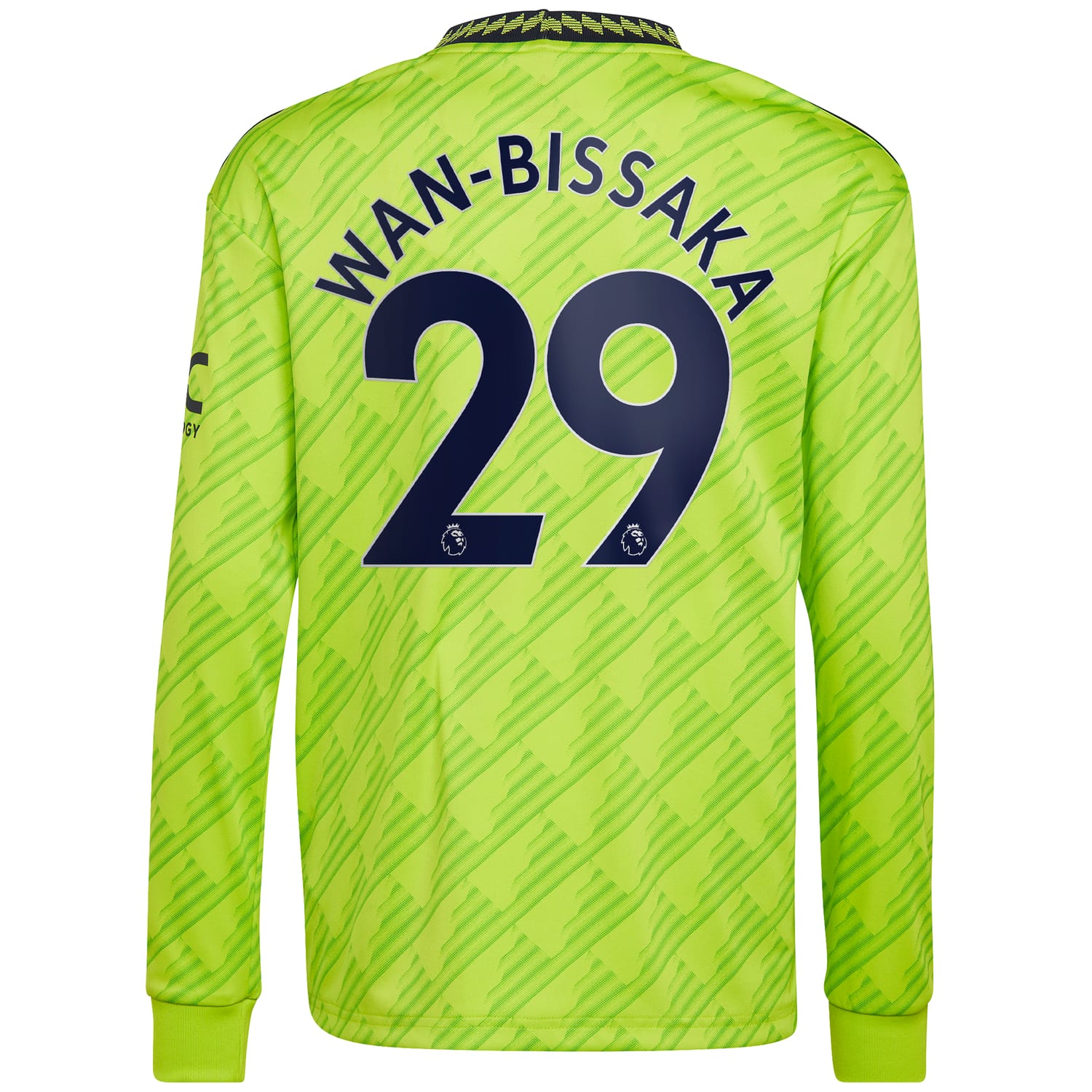Premier League Manchester United Third Jersey Shirt Long Sleeve 2022-23 player Aaron Wan-Bissaka 29 printing for Men