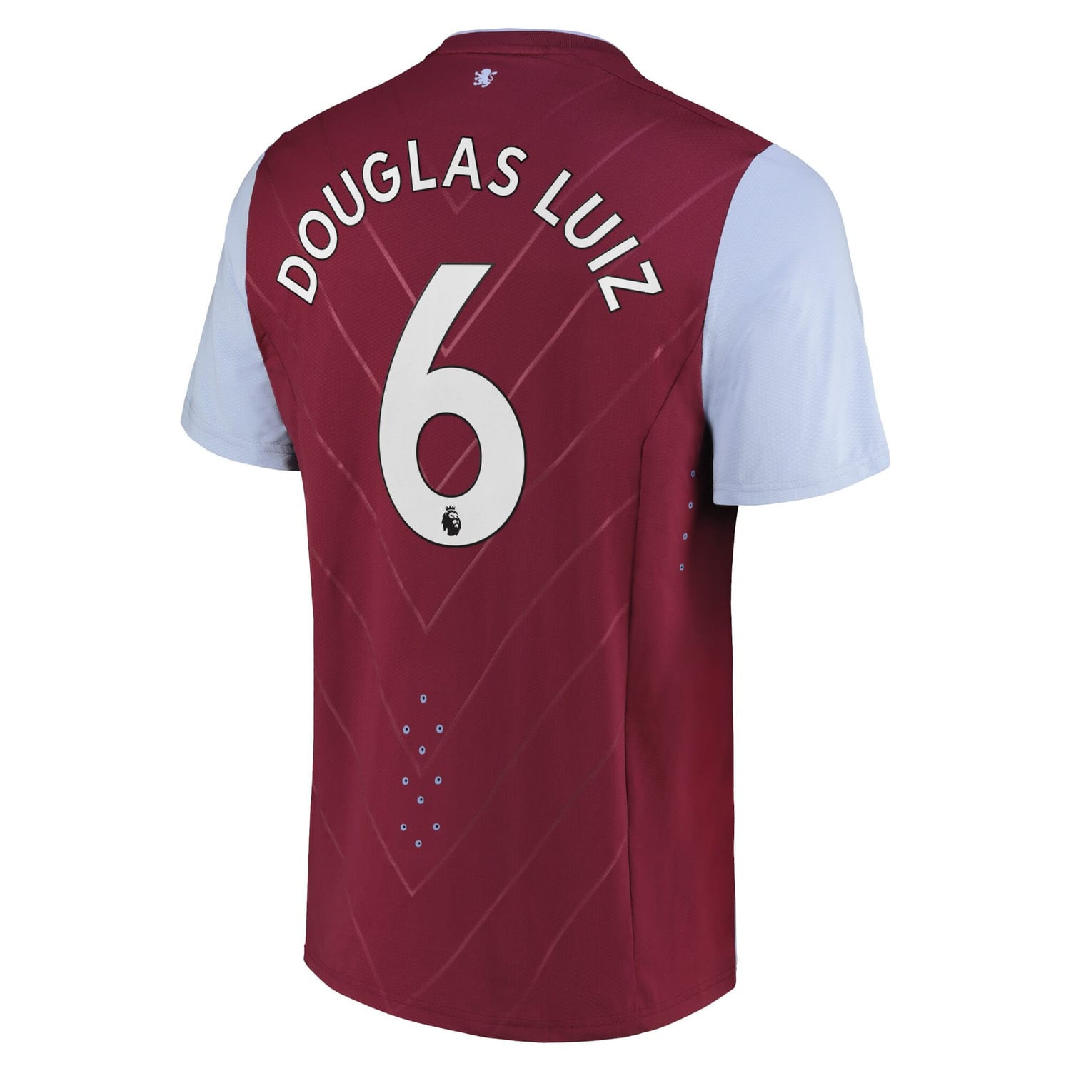 Premier League Ast. Villa Home Pro Jersey Shirt 2022-23 player DG Luiz 6 printing for Men