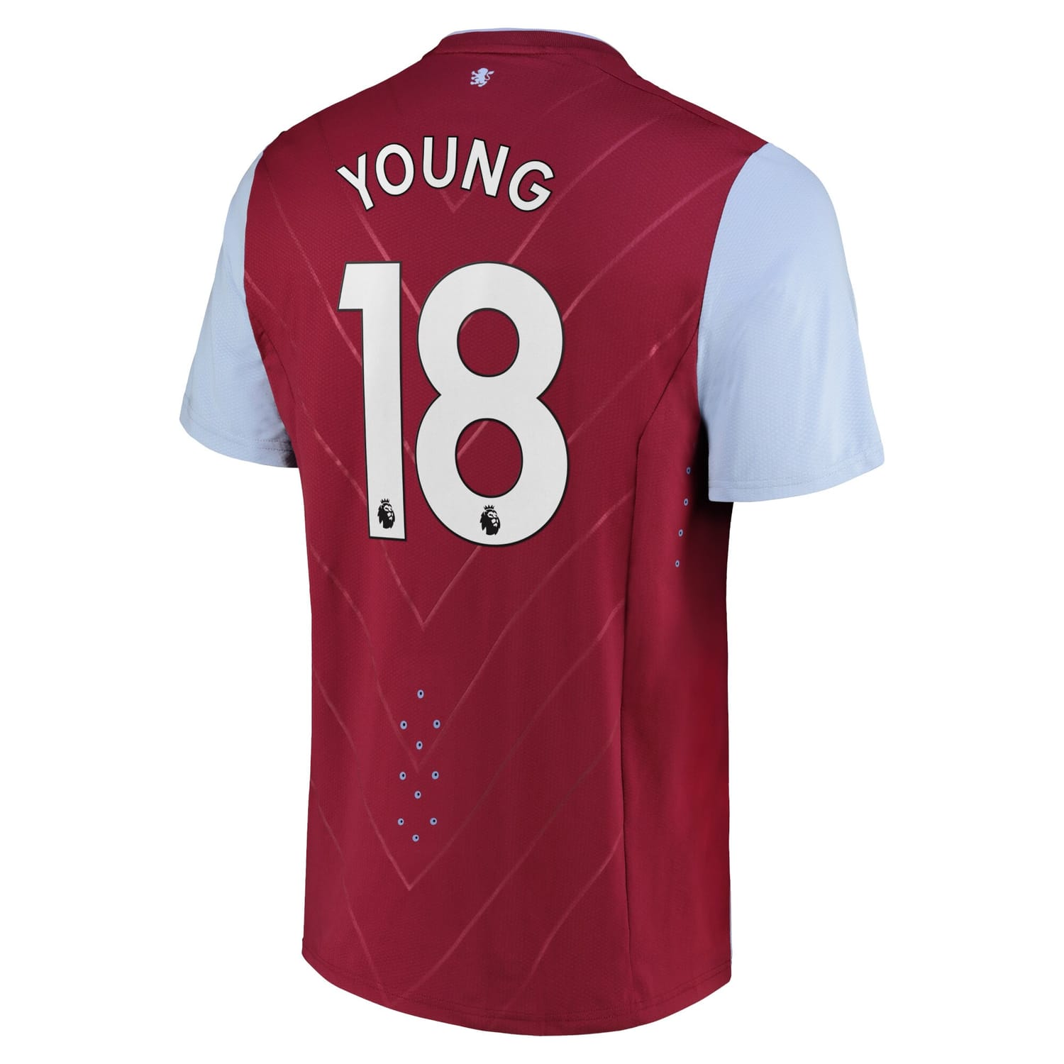 Premier League Ast. Villa Home Pro Jersey Shirt 2022-23 player Ashley Young 18 printing for Men