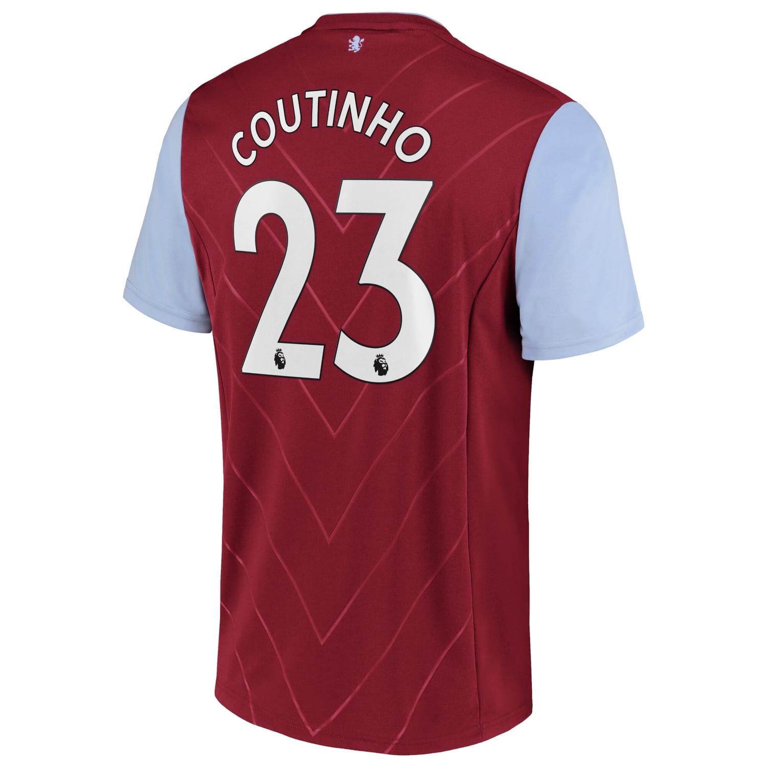 Premier League Ast. Villa Home Jersey Shirt 2022-23 player Philippe Coutinho 23 printing for Men