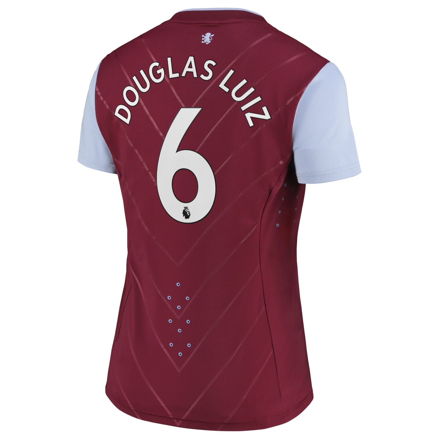 Premier League Ast. Villa Home Pro Jersey Shirt 2022-23 player DG Luiz 6 printing for Women