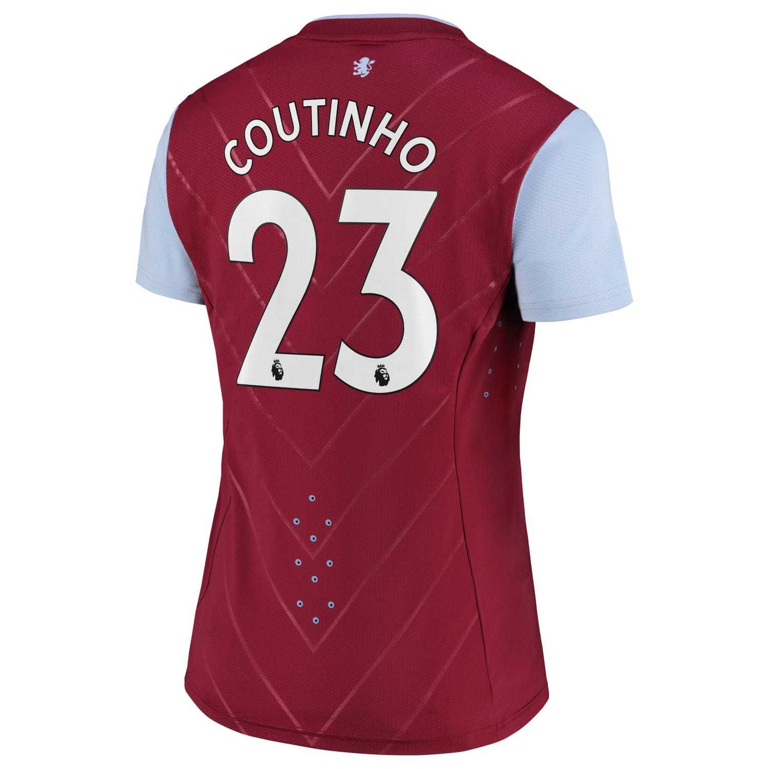 Premier League Ast. Villa Home Pro Jersey Shirt 2022-23 player Philippe Coutinho 23 printing for Women