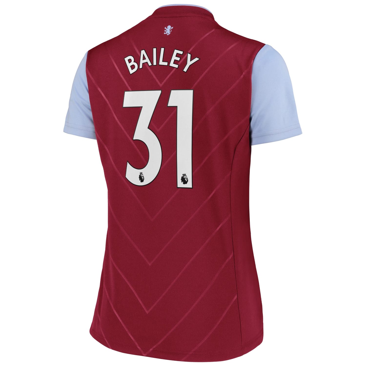 Premier League Ast. Villa Home Jersey Shirt 2022-23 player Leon Bailey 31 printing for Women