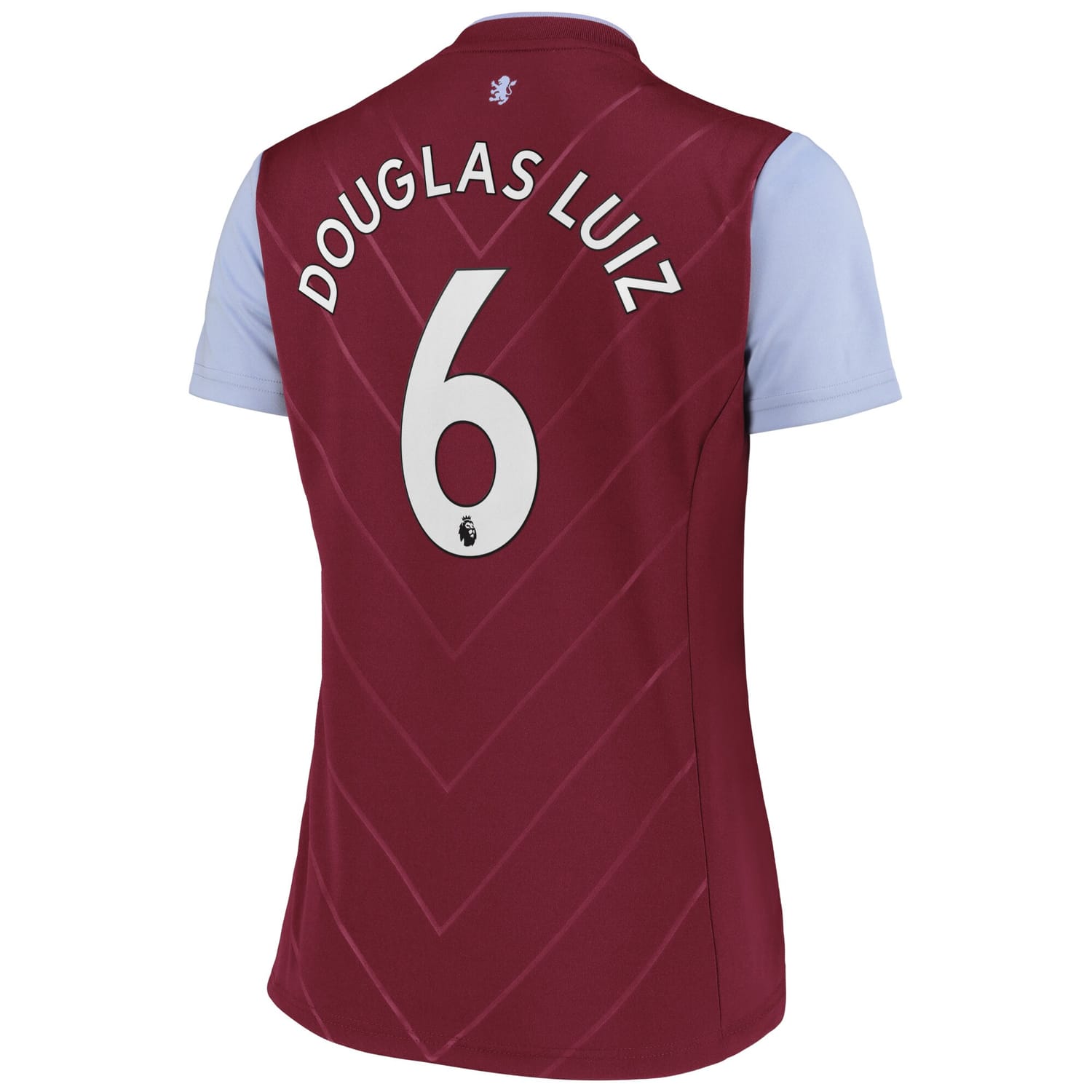 Premier League Ast. Villa Home Jersey Shirt 2022-23 player DG Luiz 6 printing for Women