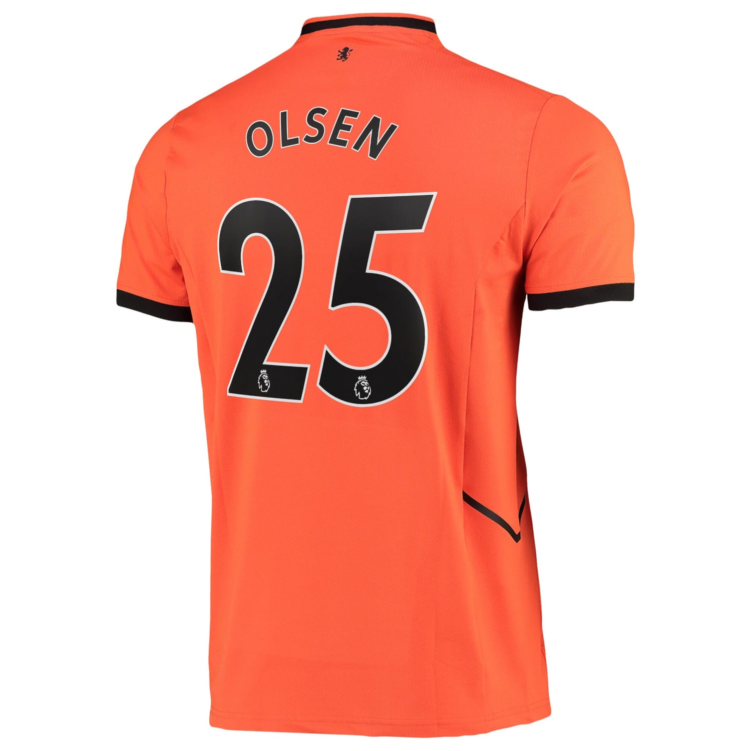 Premier League Aston Villa Away Goalkeeper Jersey Shirt 2022-23 player Robin Olsen 25 printing for Men