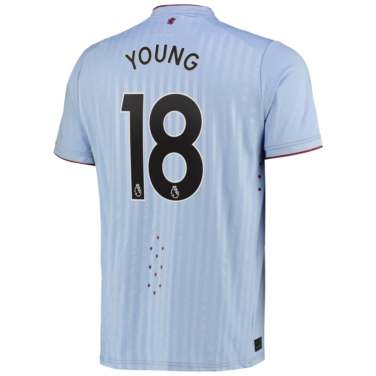 Premier League Ast. Villa Away Pro Jersey Shirt 2022-23 player Ashley Young 18 printing for Men