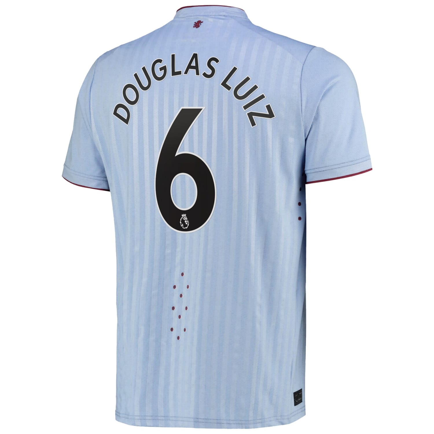 Premier League Ast. Villa Away Pro Jersey Shirt 2022-23 player DG Luiz 6 printing for Men