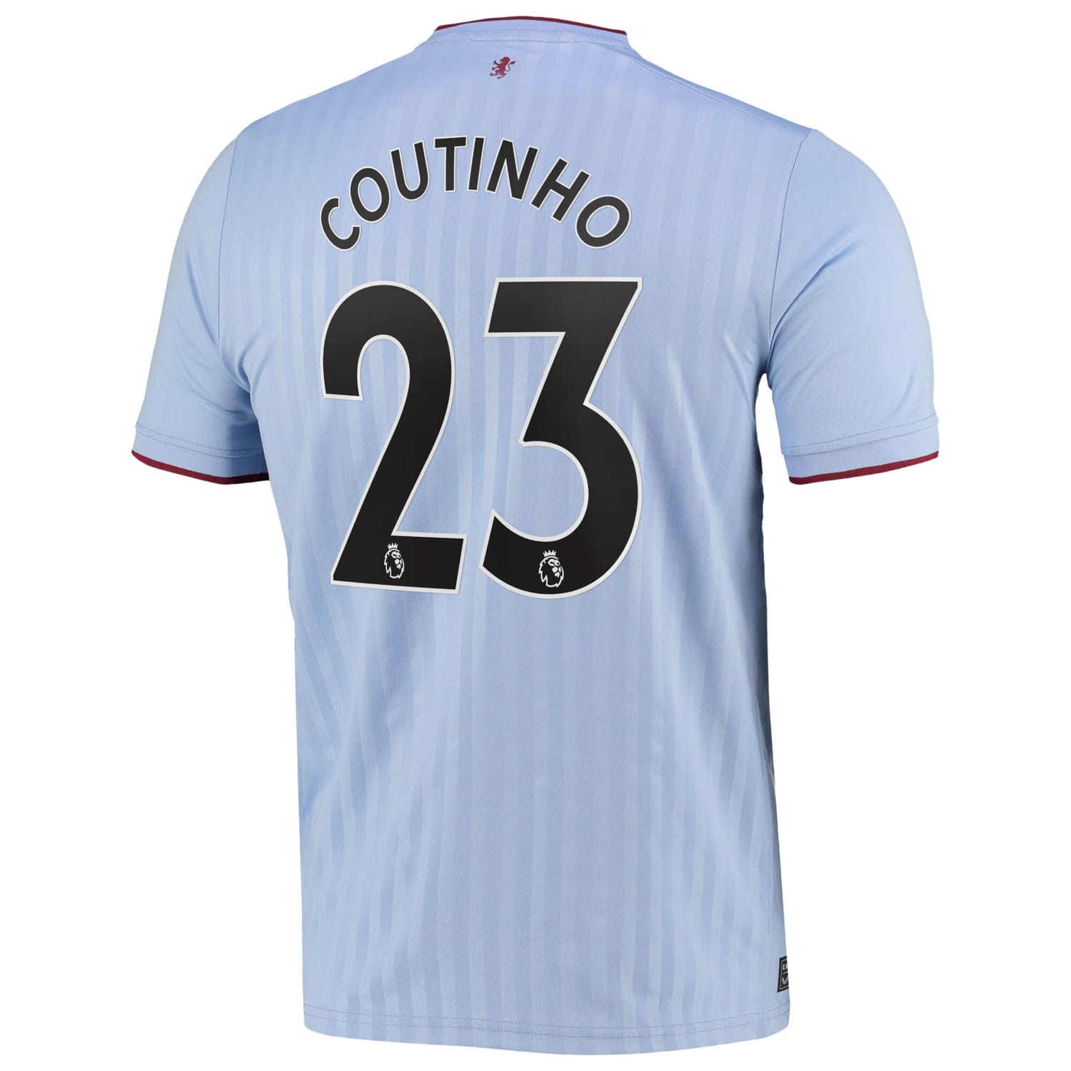 Premier League Ast. Villa Away Jersey Shirt 2022-23 player Philippe Coutinho 23 printing for Men