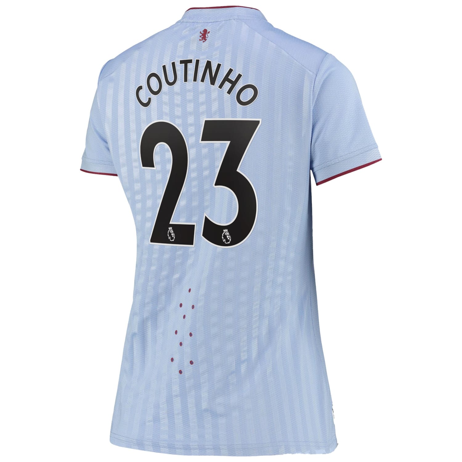 Premier League Ast. Villa Away Pro Jersey Shirt 2022-23 player Philippe Coutinho 23 printing for Women
