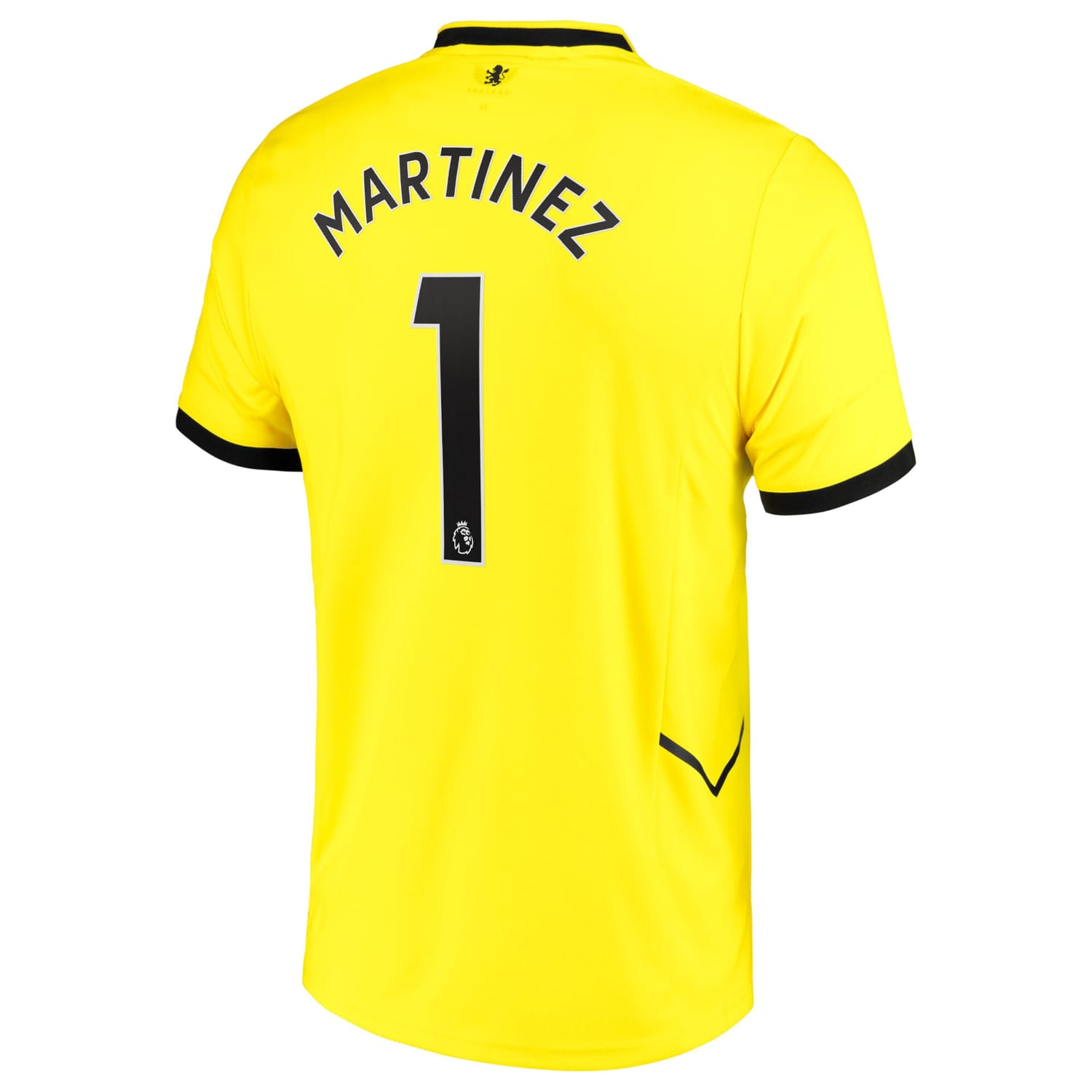 Premier League Ast. Villa Third Goalkeeper Jersey Shirt 2022-23 player Emiliano Martínez 1 printing for Men