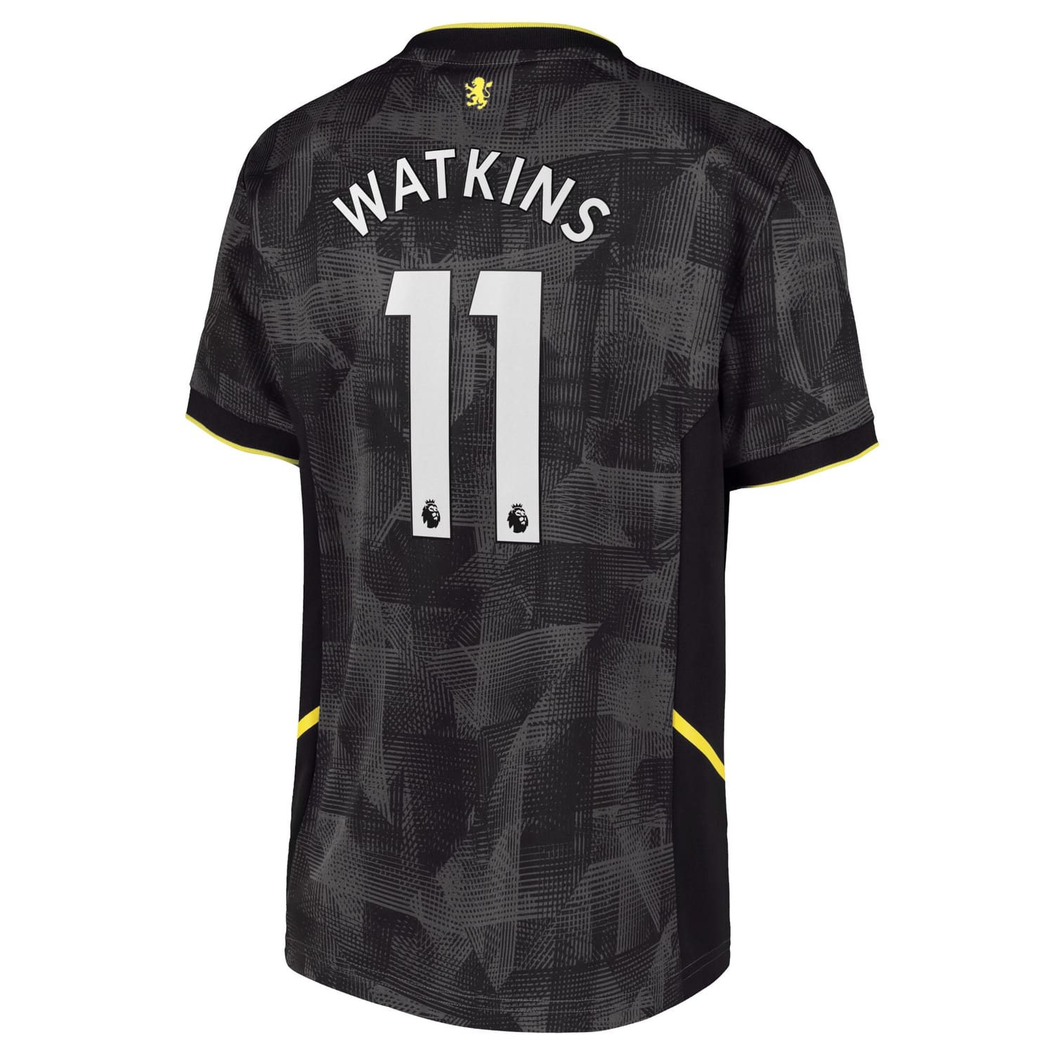 Premier League Aston Villa Third Jersey Shirt 2022-23 player Ollie Watkins 11 printing for Men
