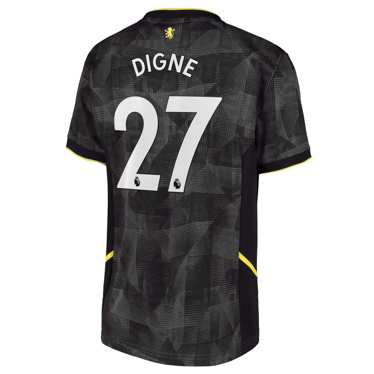 Premier League Ast. Villa Third Jersey Shirt 2022-23 player Lucas Digne 27 printing for Men