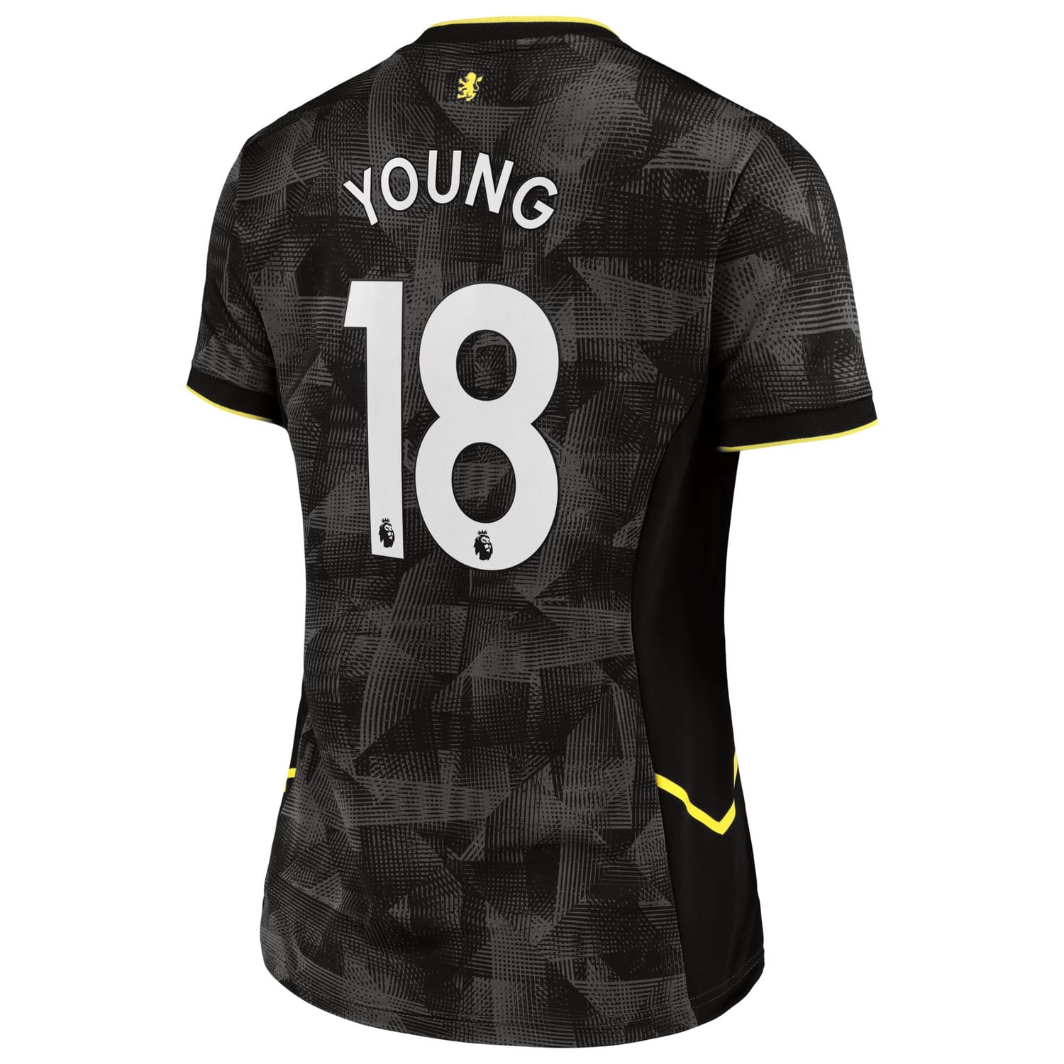 Premier League Aston Villa Third Jersey Shirt 2022-23 player Ashley Young 18 printing for Women