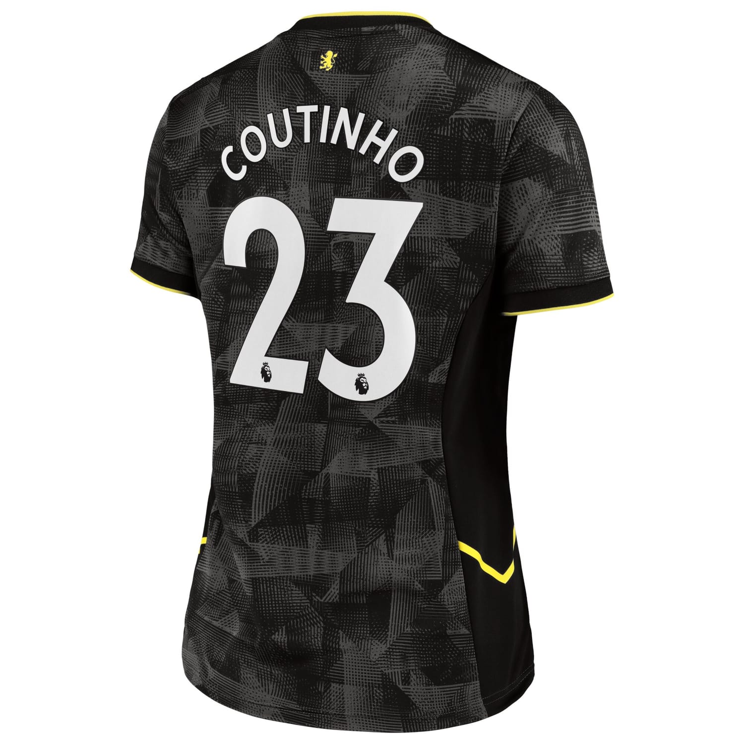 Premier League Ast. Villa Third Jersey Shirt 2022-23 player Philippe Coutinho 23 printing for Women