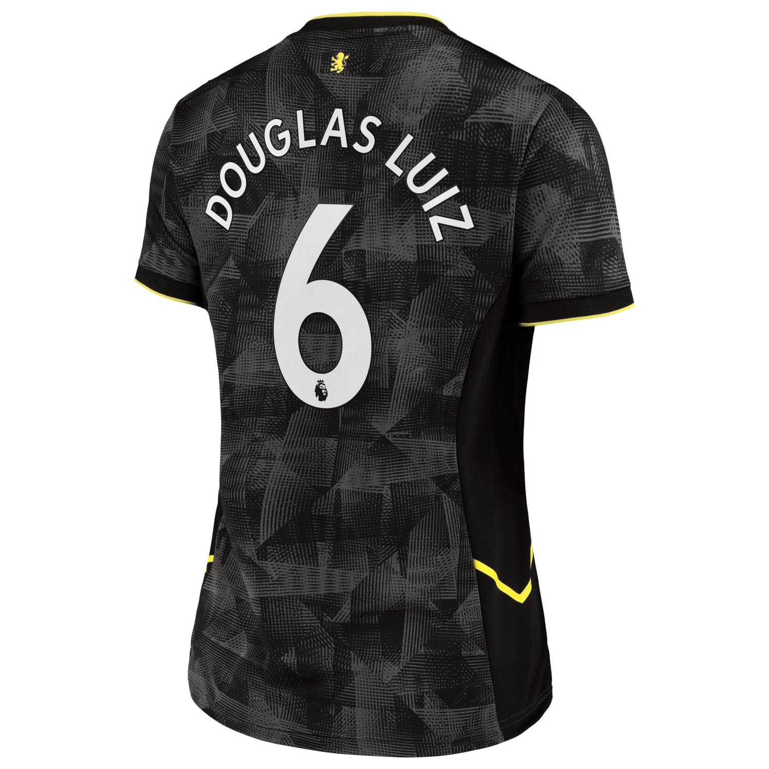 Premier League Ast. Villa Third Jersey Shirt 2022-23 player DG Luiz 6 printing for Women