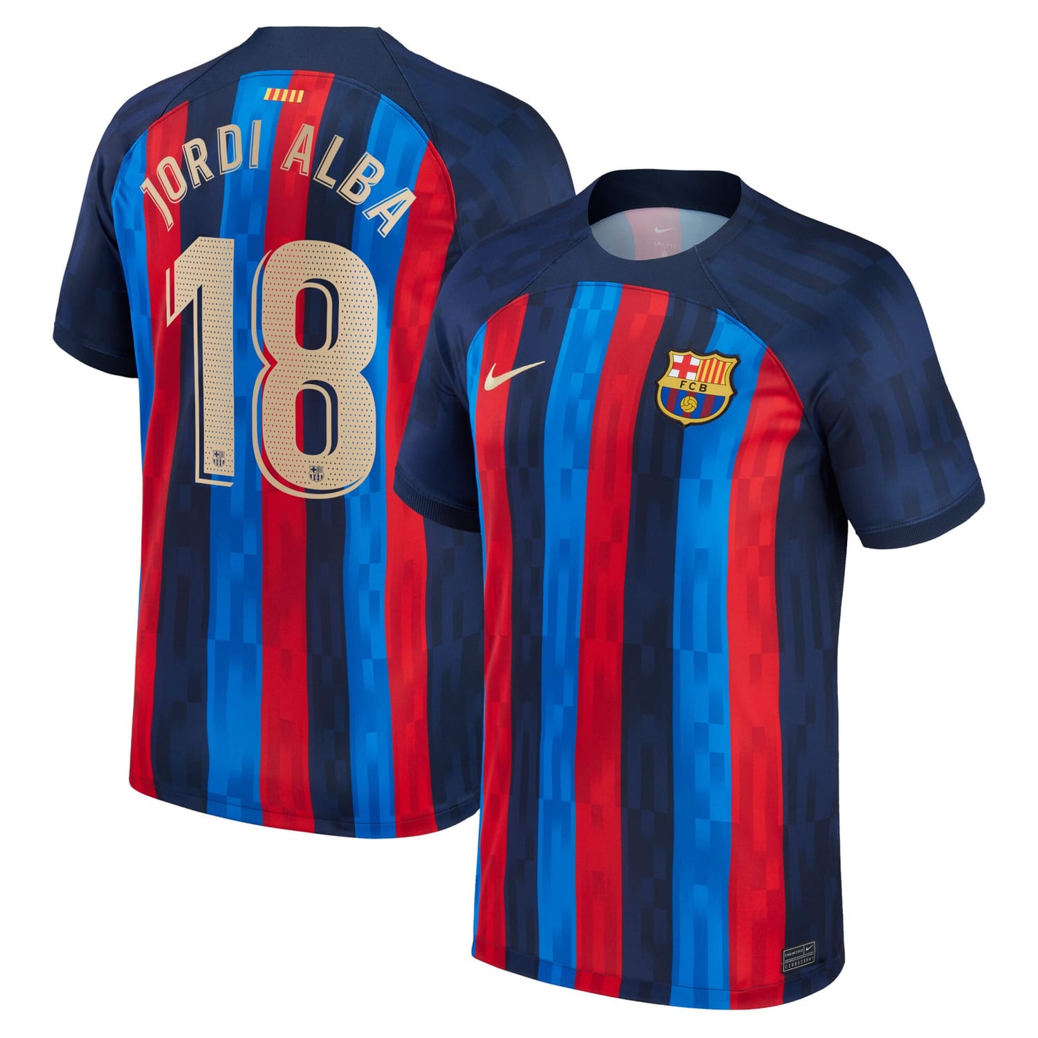 La Liga Barcelona Home Jersey Shirt 2022-23 player Diaz Mejia Mariano 18 printing for Men