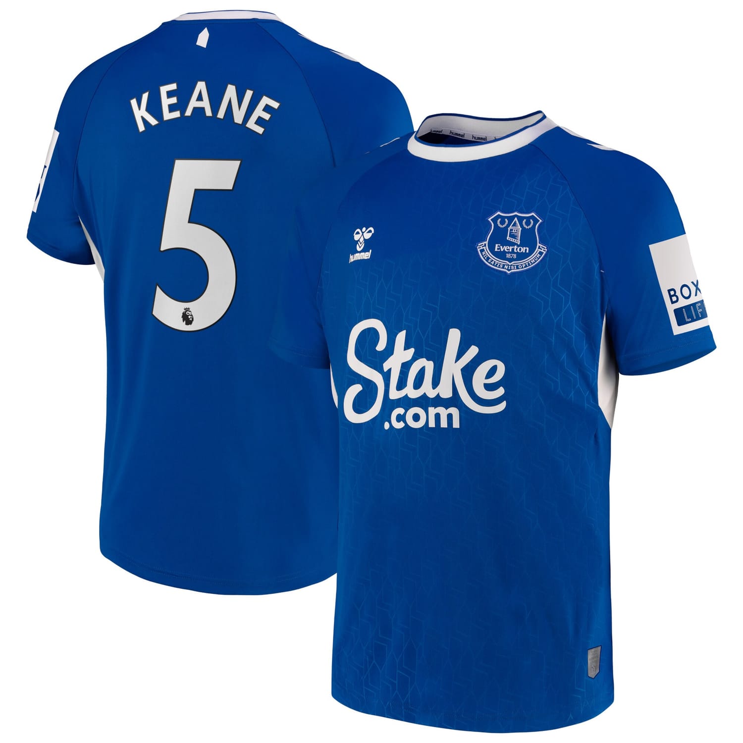 Premier League Everton Home Jersey Shirt 2022-23 player Michael Keane 5 printing for Men