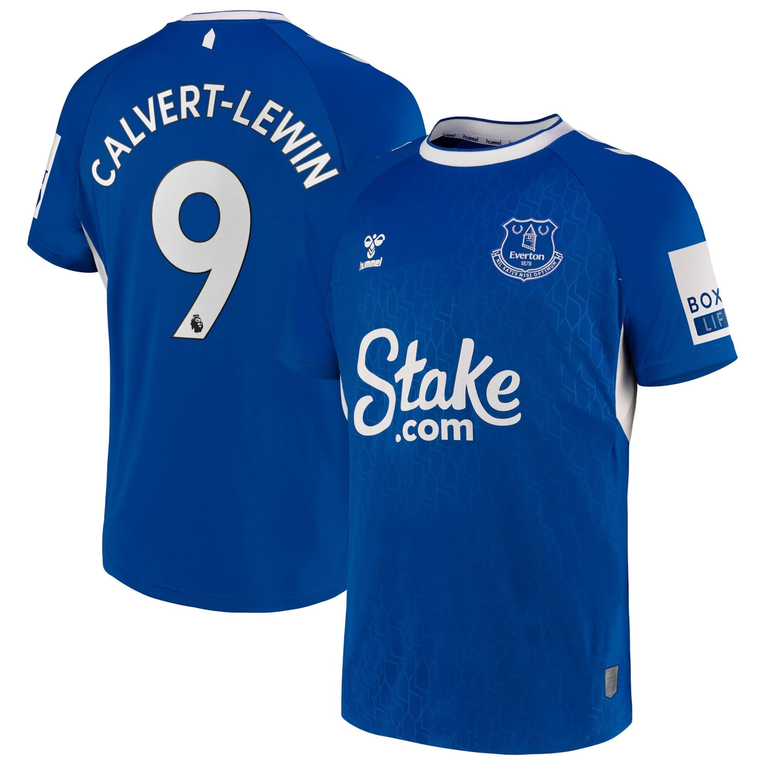 Premier League Everton Home Jersey Shirt 2022-23 player Dominic Calvert-Lewin 9 printing for Men