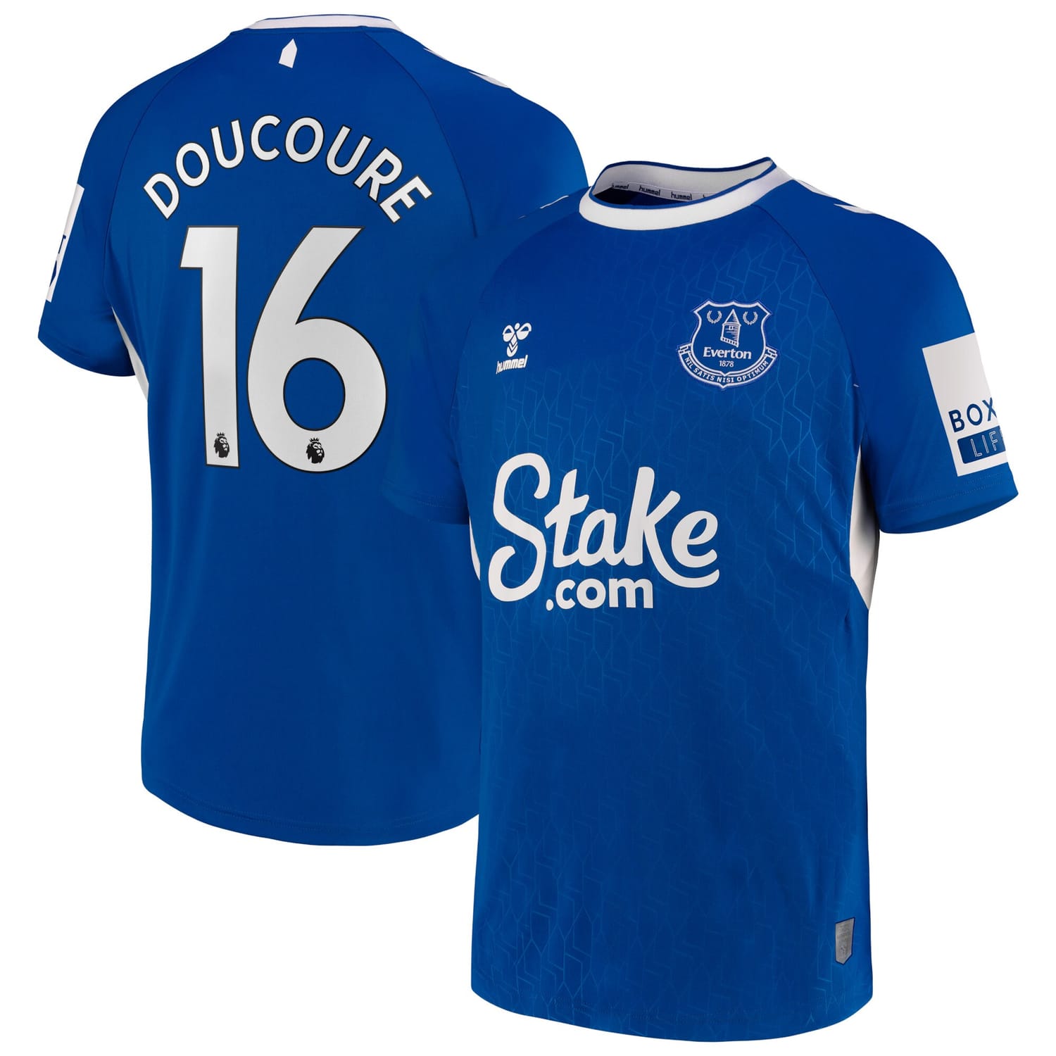 Premier League Everton Home Jersey Shirt 2022-23 player Abdoulaye Doucouré 16 printing for Men