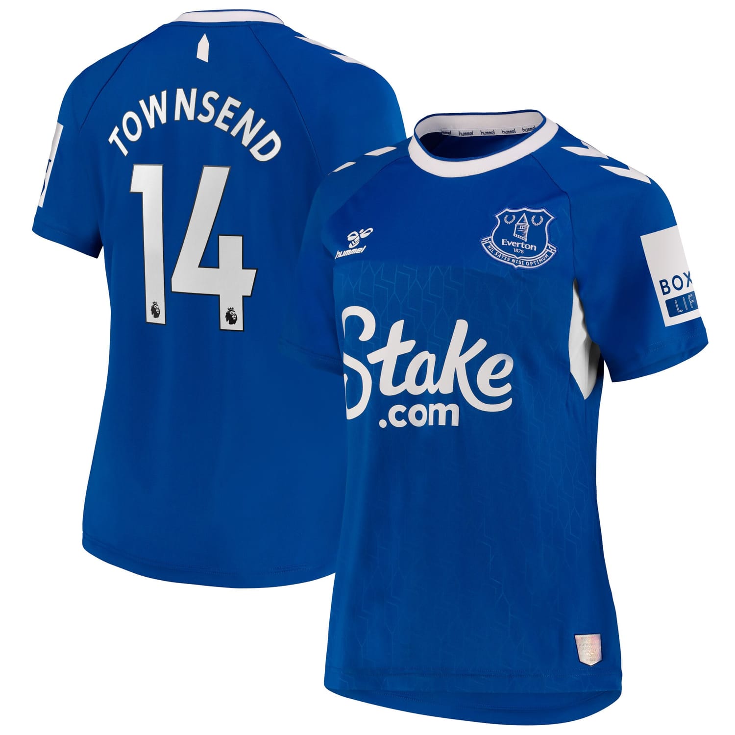 Premier League Everton Home Jersey Shirt 2022-23 player Andros Townsend 14 printing for Women