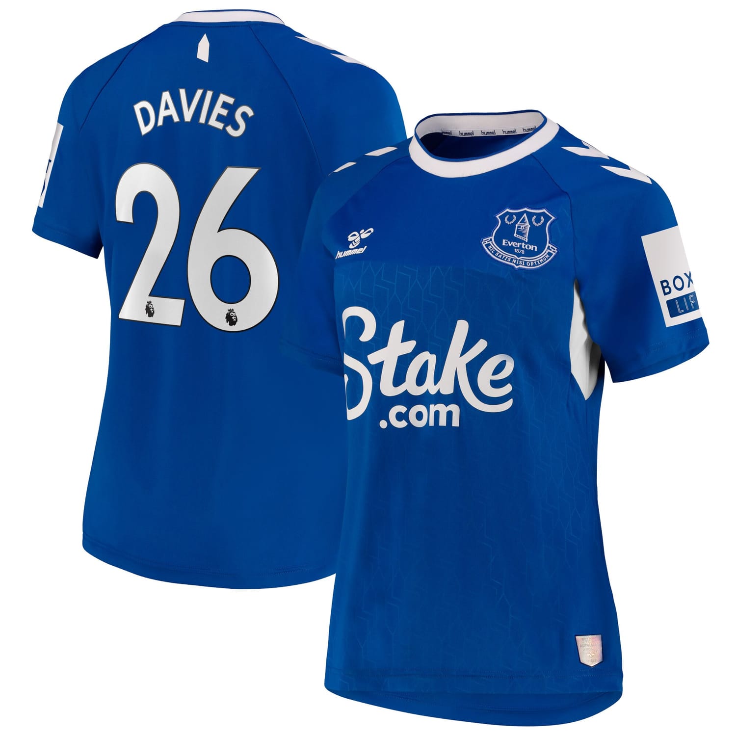 Premier League Everton Home Jersey Shirt 2022-23 player Tom Davies 26 printing for Women