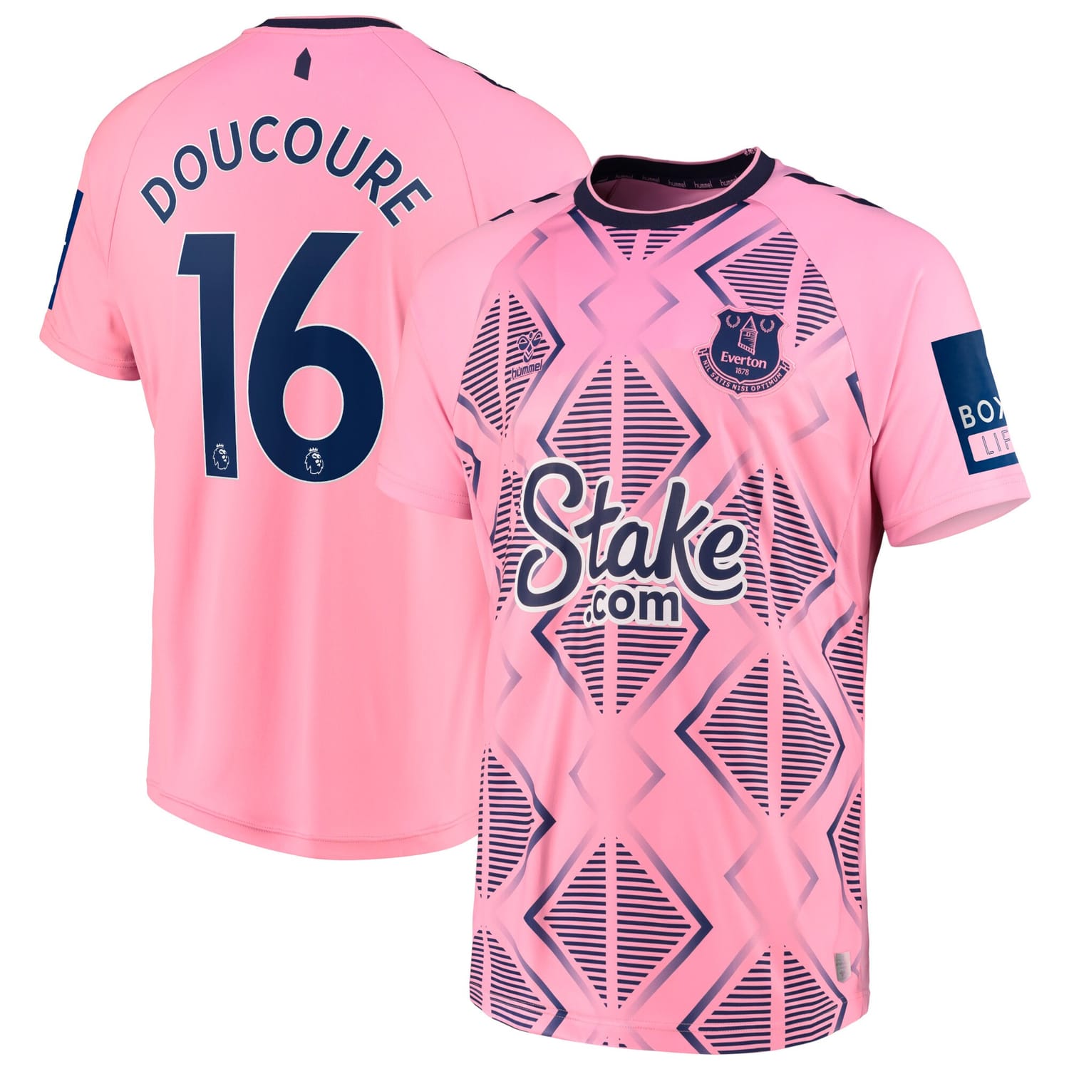 Premier League Everton Away Jersey Shirt 2022-23 player Abdoulaye Doucouré 16 printing for Men