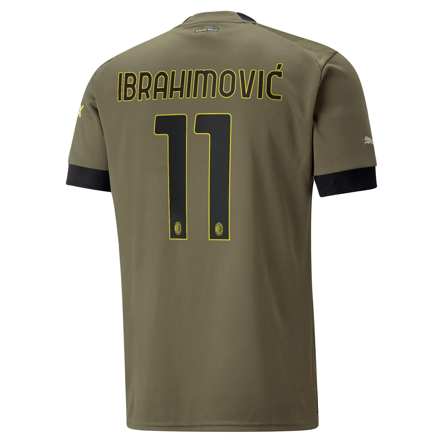 Serie A AC Milan Third Jersey Shirt 2022-23 player Zlatan Ibrahimovic 11 printing for Men