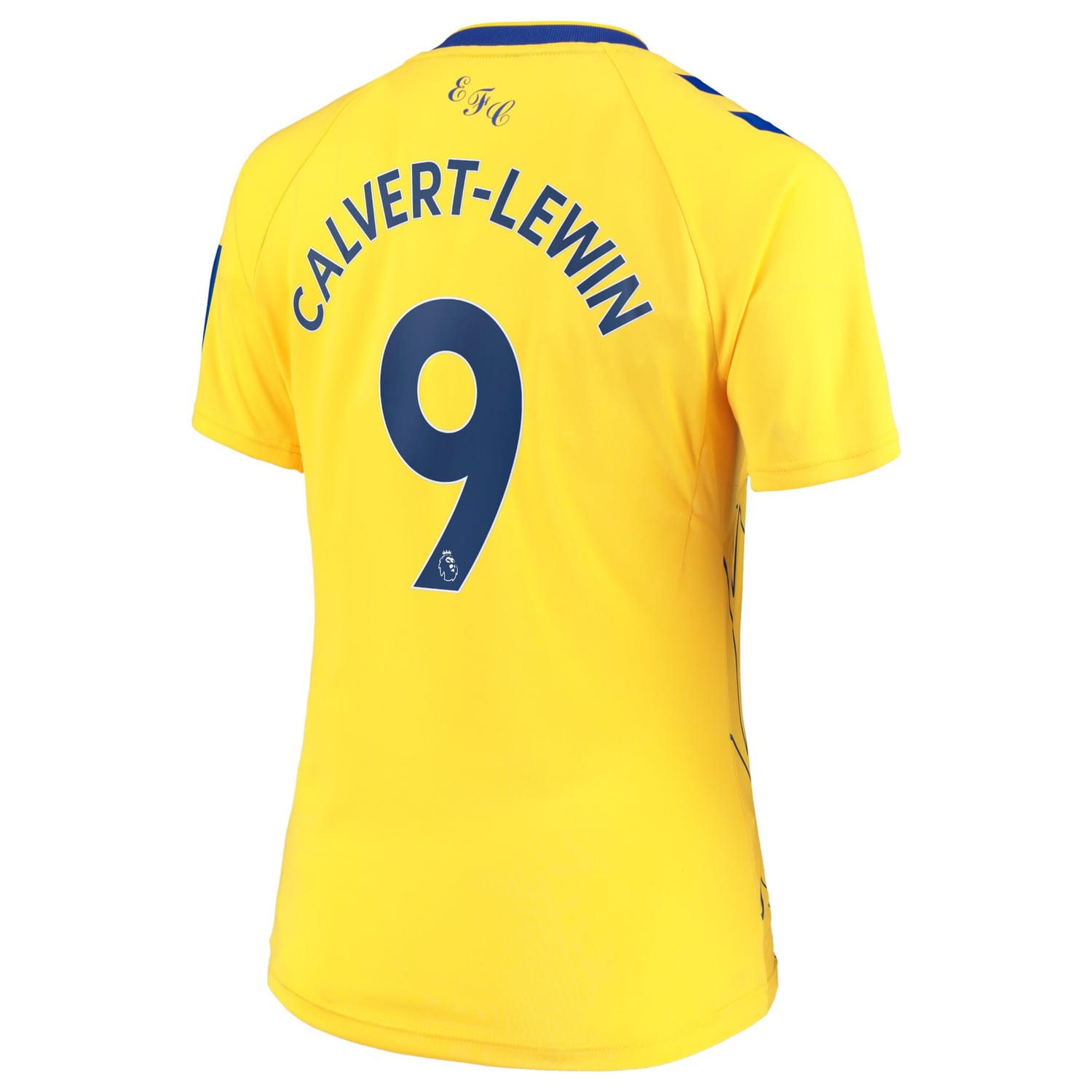 Premier League Everton Third Jersey Shirt 2022-23 player Dominic Calvert-Lewin 9 printing for Women