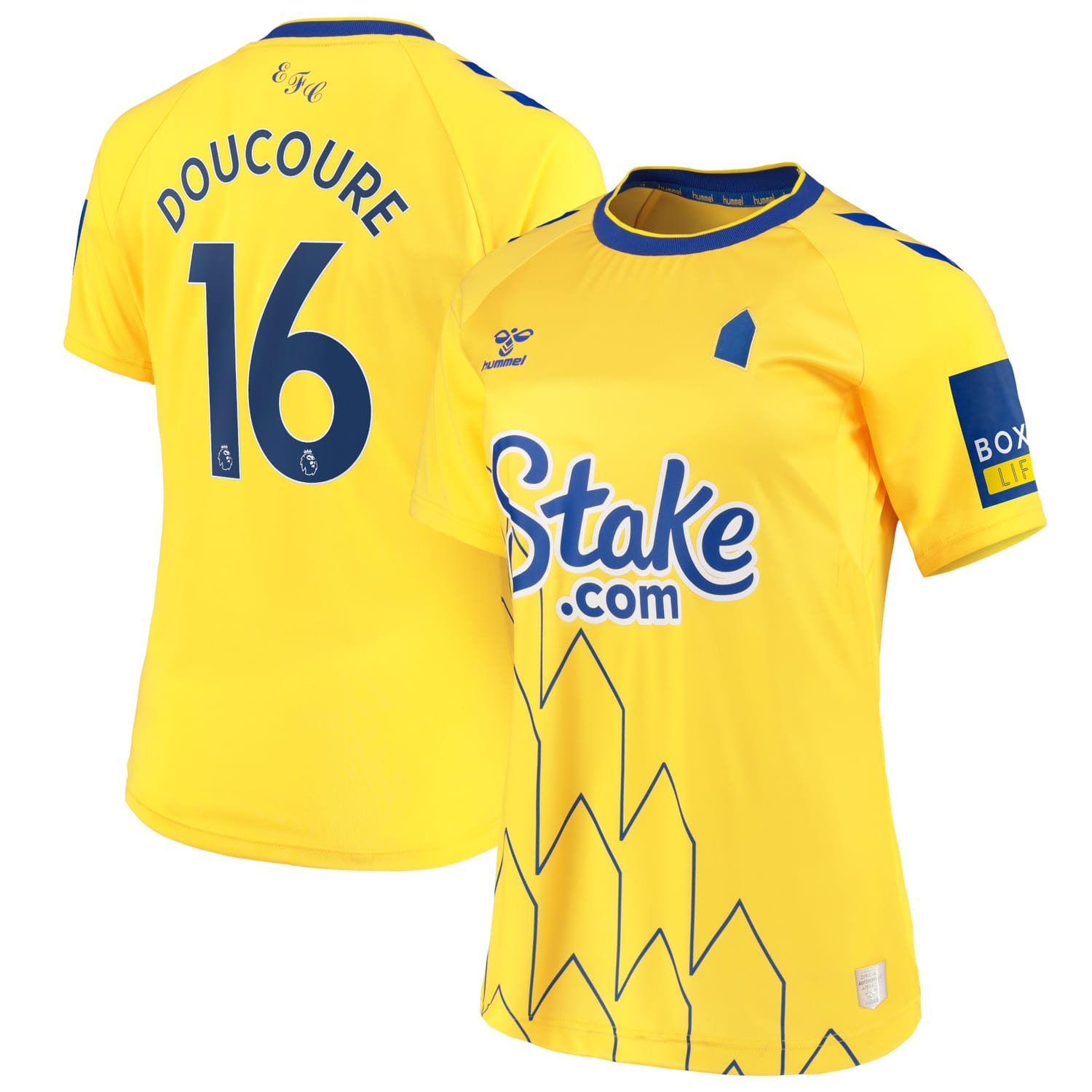 Premier League Everton Third Jersey Shirt 2022-23 player Abdoulaye Doucouré 16 printing for Women