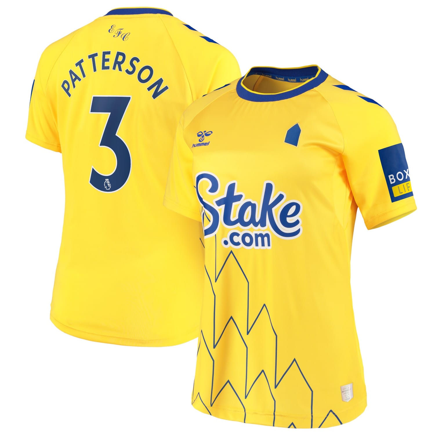 Premier League Everton Third Jersey Shirt 2022-23 player Nathan Patterson 3 printing for Women