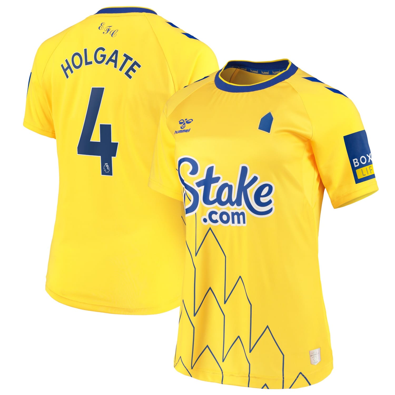 Premier League Everton Third Jersey Shirt 2022-23 player Mason Holgate 4 printing for Women